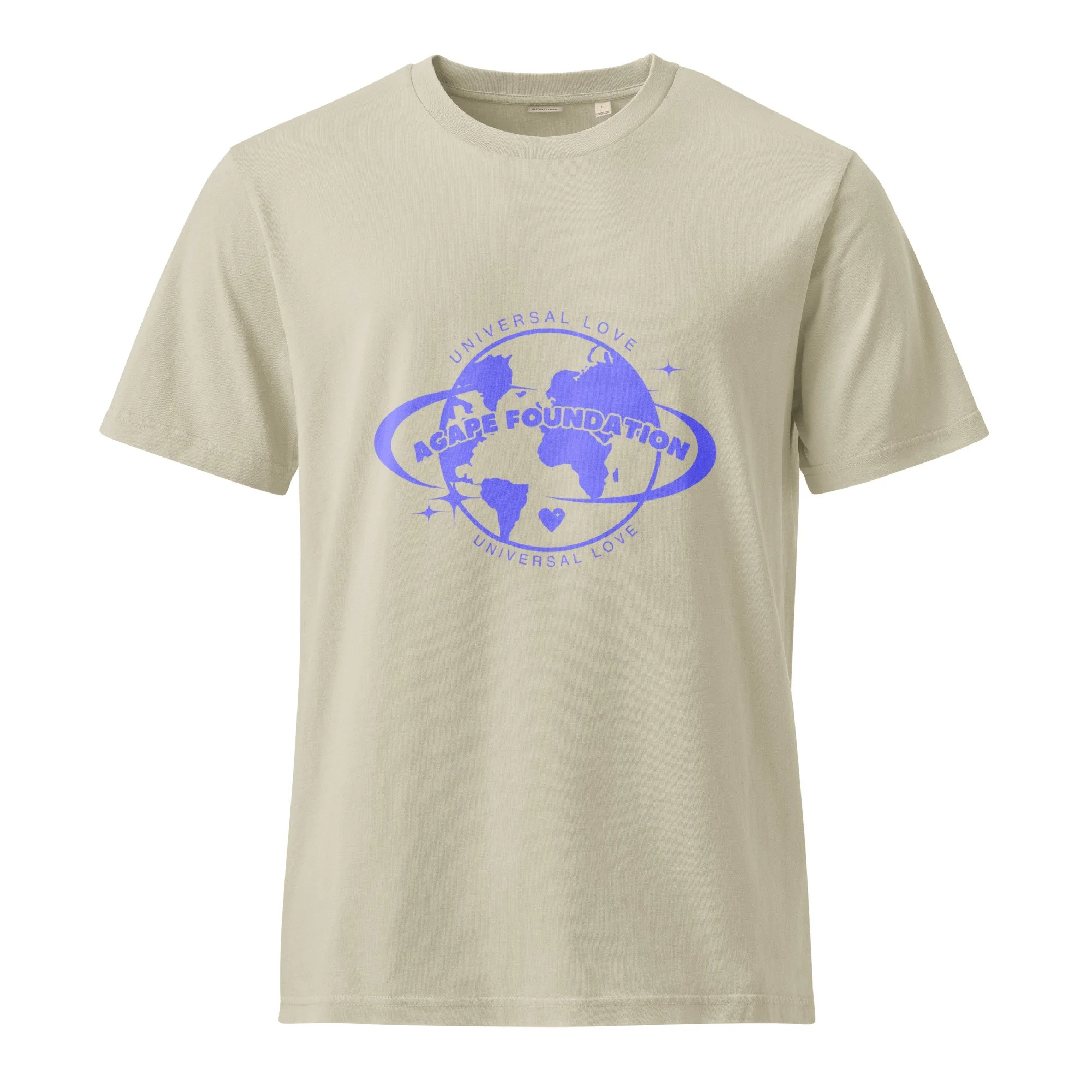 Agape Cream Purple Logo