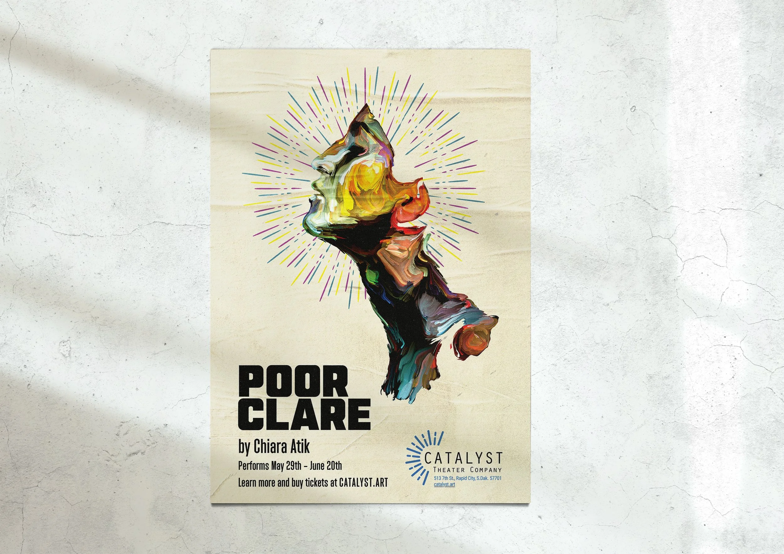 Upcoming Theatre: POOR CLARE at Catalyst Theater Company