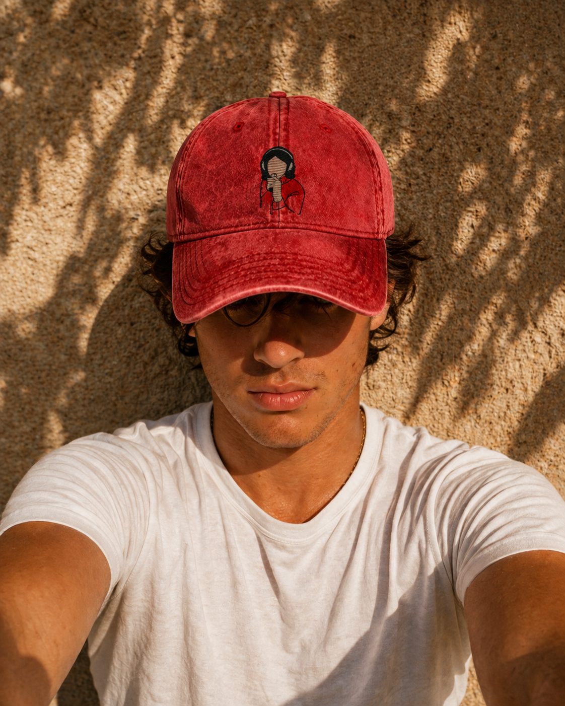 'You Can Call Me Anything You Want' Embroidered Vintage Cap