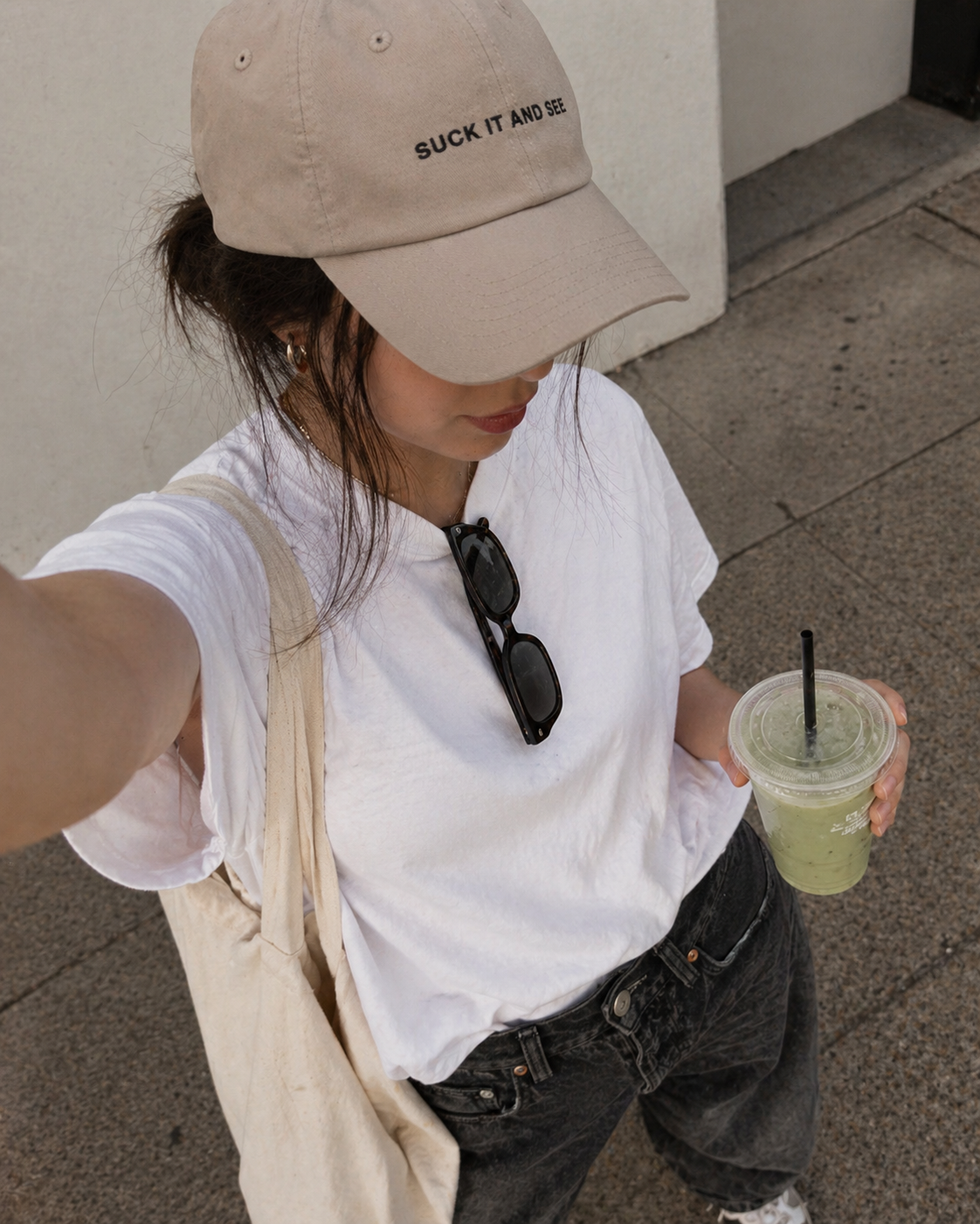 'Suck It And See' Embroidered Cap