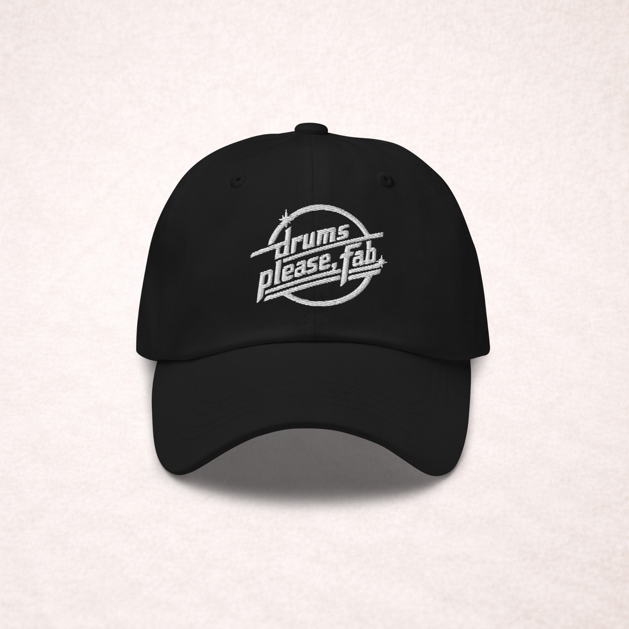 ‘Drums Please, Fab’ Embroidered Cap