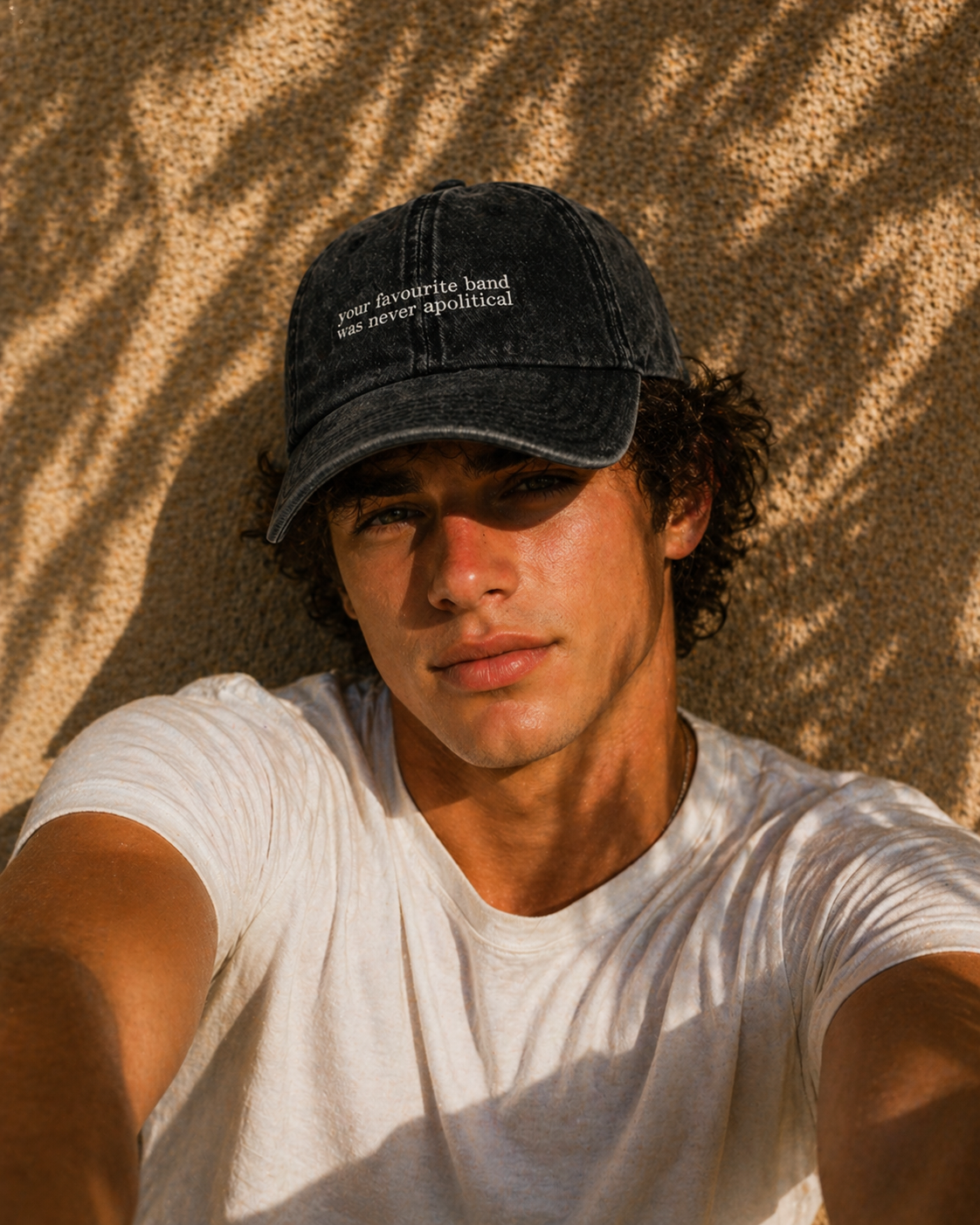 'Your Favourite Band' Embroidered Vintage Cap