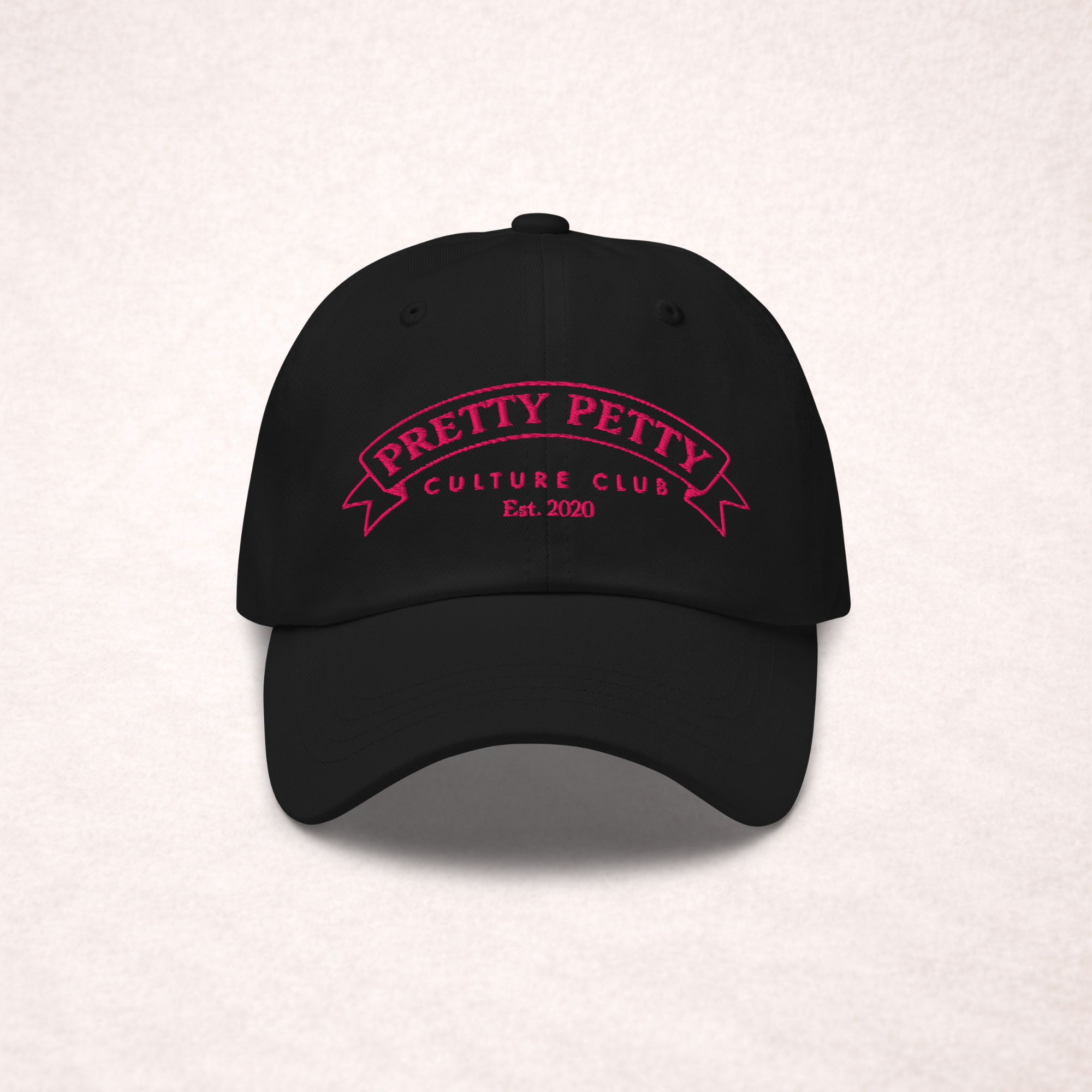 'Pretty Petty Culture Club' Embroidered Hat