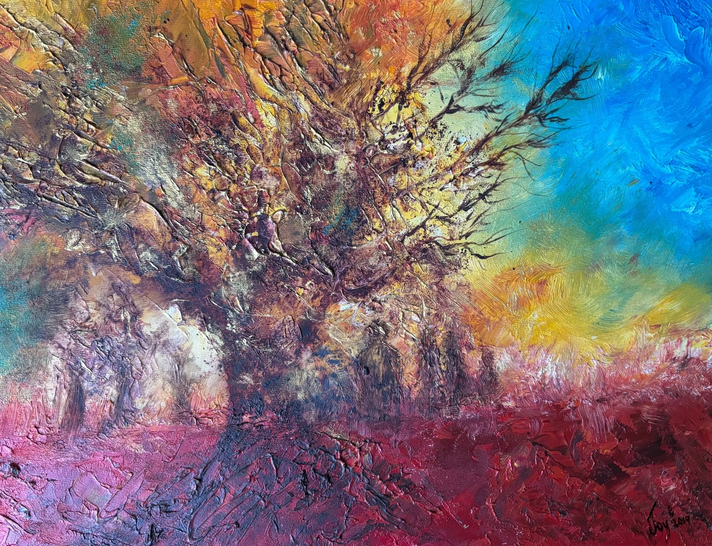 'Gathering of the Ancient Ones' - Oils