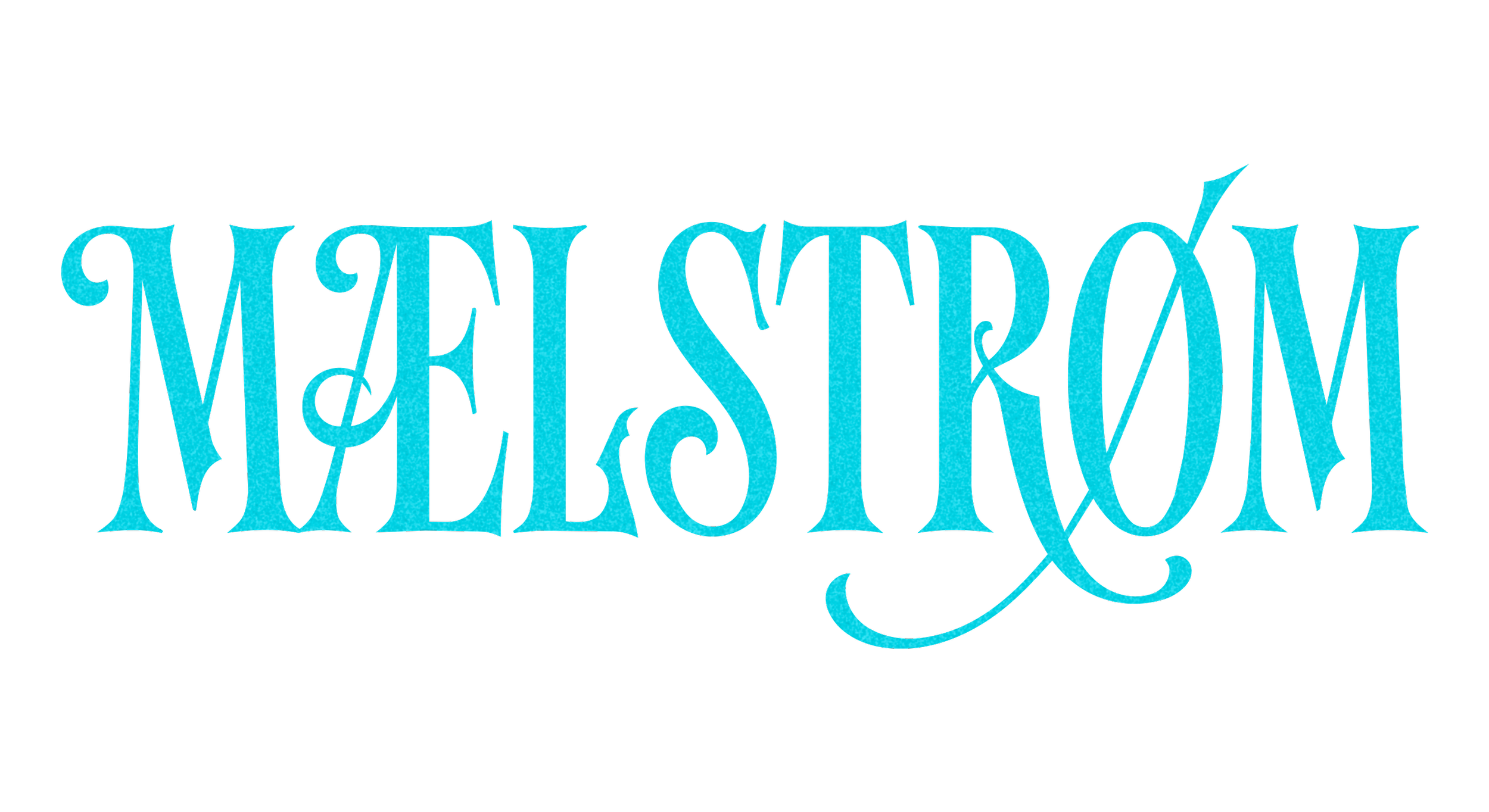 Colorful, stylized text that reads 'Netflix'. The text has a textured blue appearance with a red and yellow outline, set against a black background.