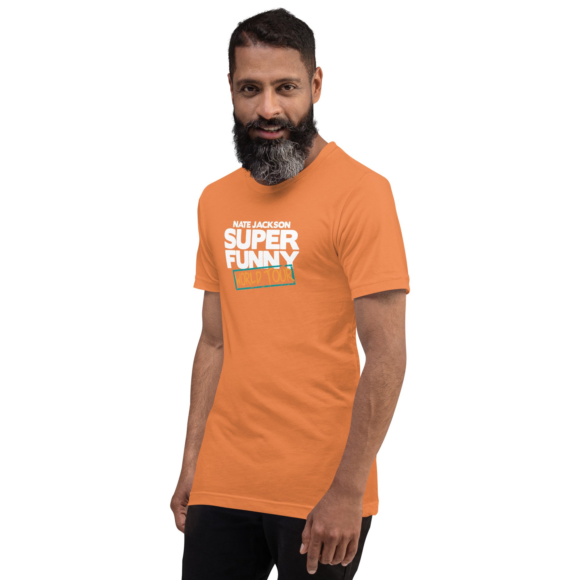 Nate Jackson Super Funny World Tour T-shirt