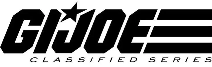 G.I. Joe Classified Series logo with stylized text and three horizontal lines