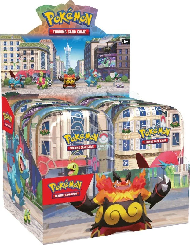 DISPLAY BOX (10 units)- Lumiose City Mini Tin
