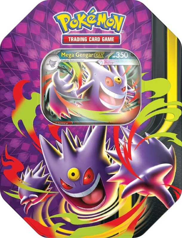 Mega Moonlit Pokémon Tin (1 Individual tin)