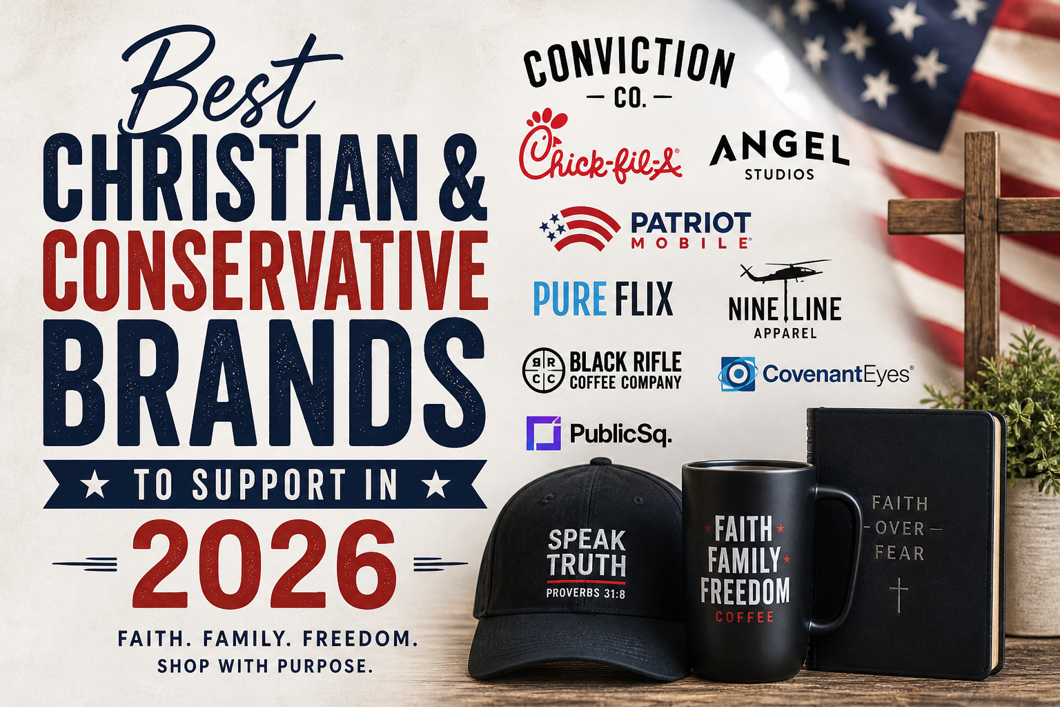 Best Christian &amp; Conservative Brands to Support in 2026