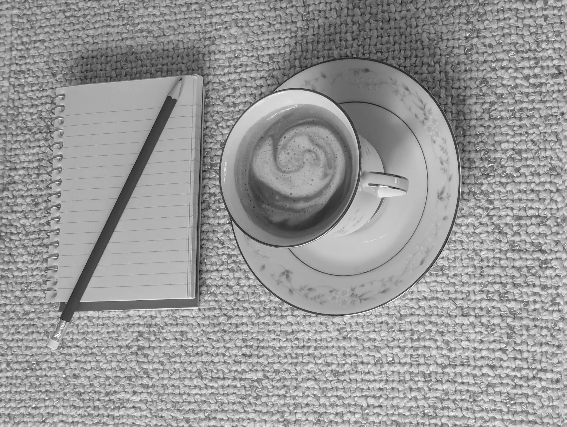 Open notebook and pencil representing calm educational consulting, IPP support and school advocacy in Halifax