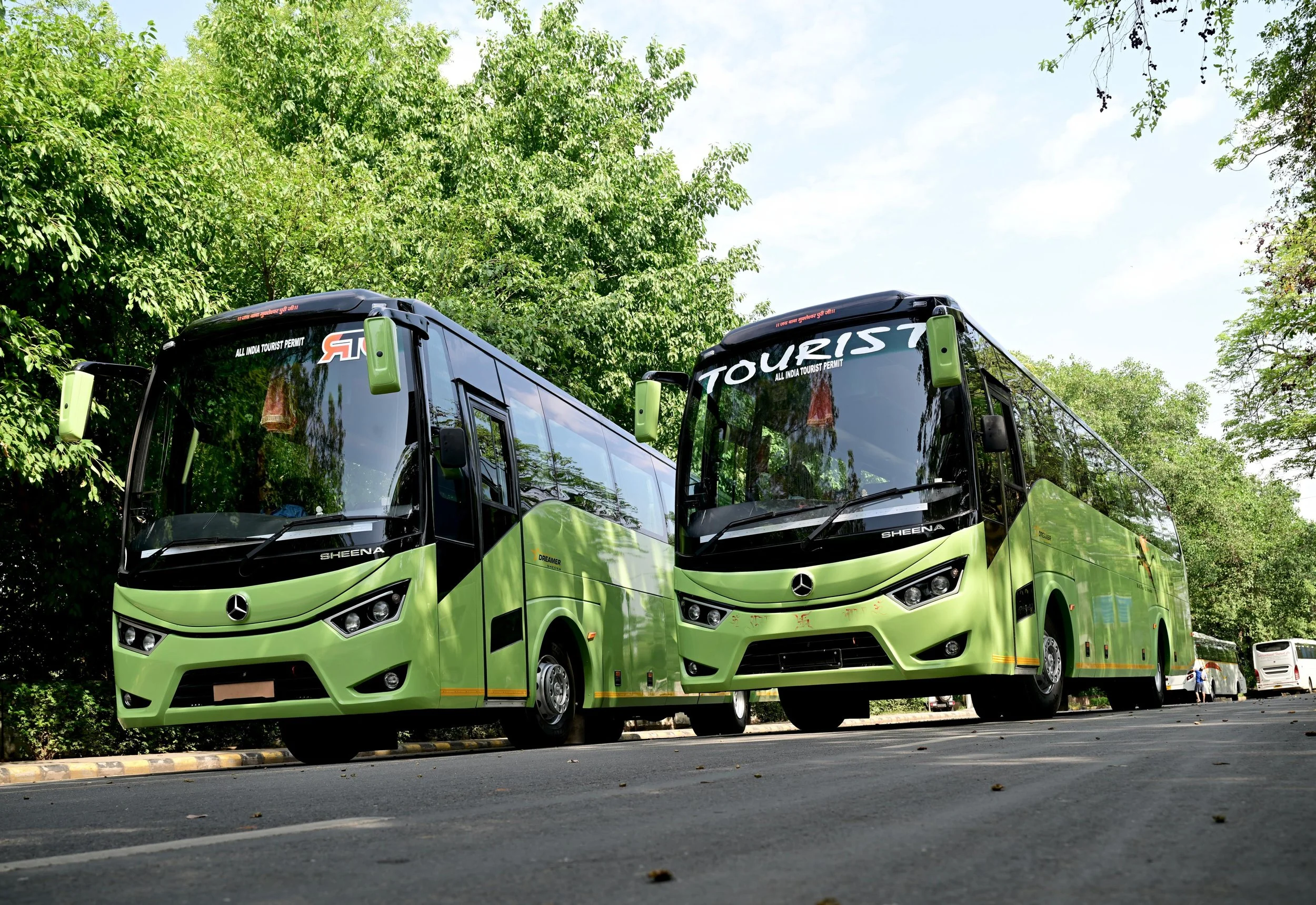 Mercedes-Benz tour buses