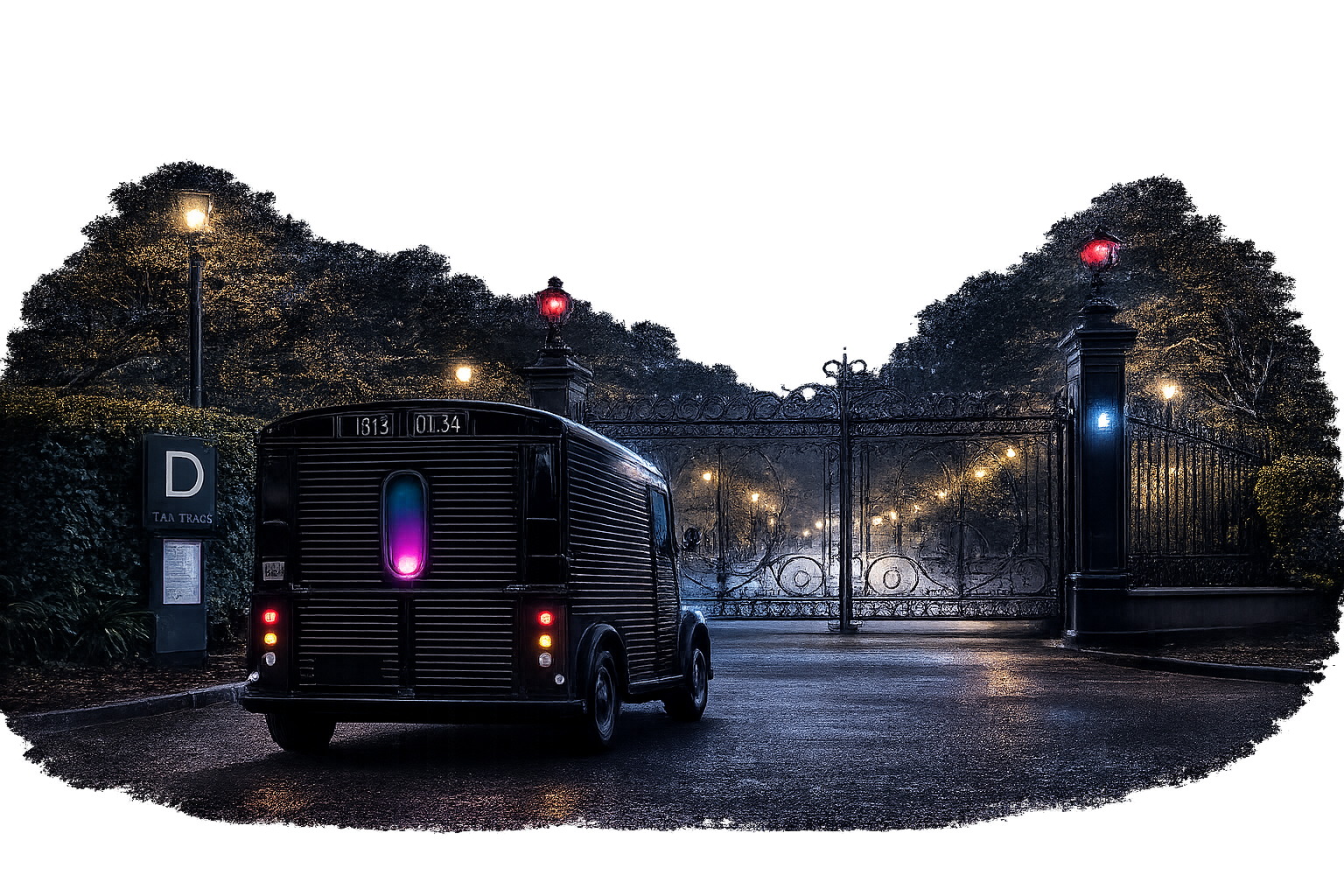 Royal Botanic Garden Ice Cream Van Gelati Punk