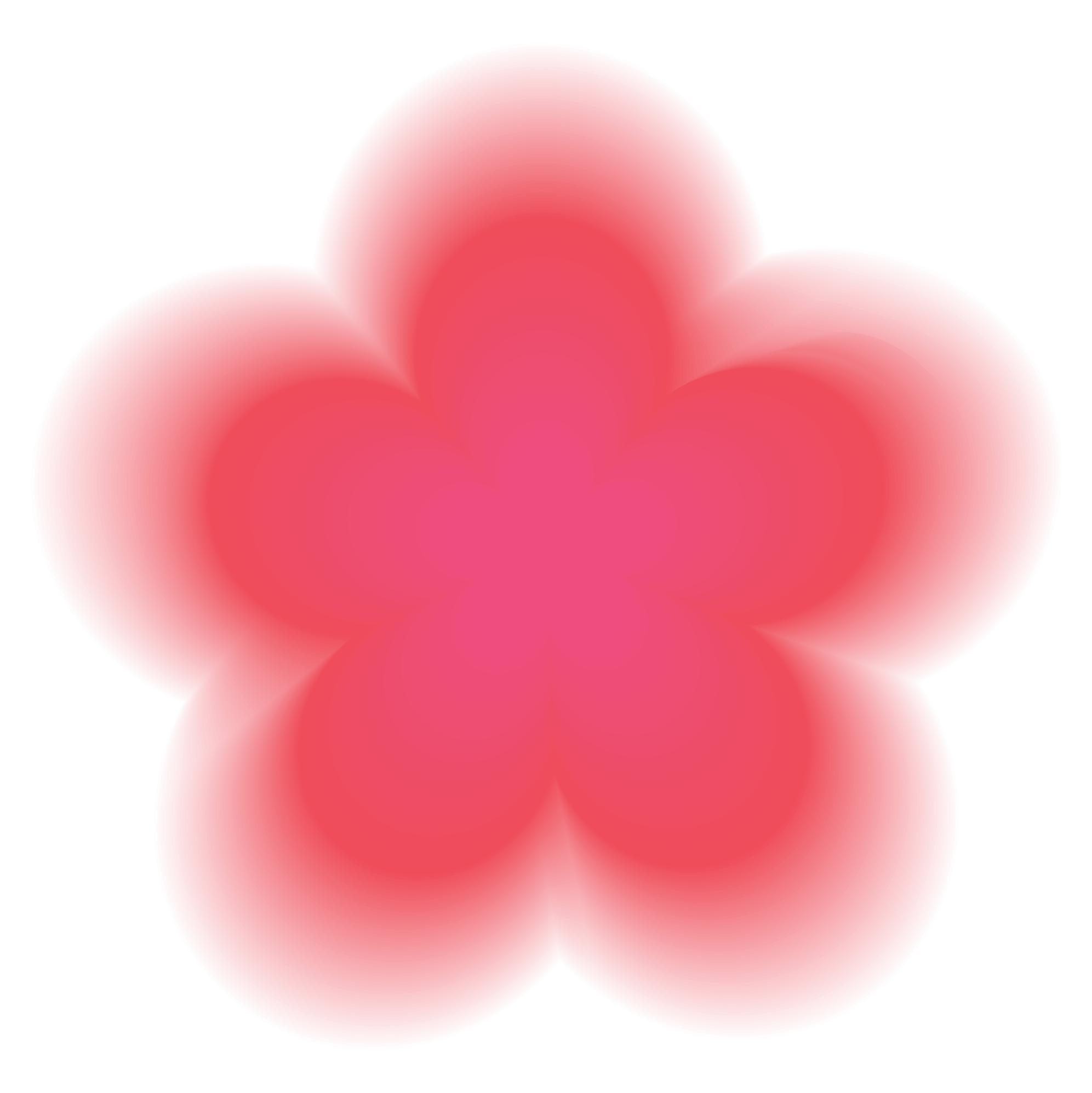 Red and pink abstract background with gradient circular shapes.