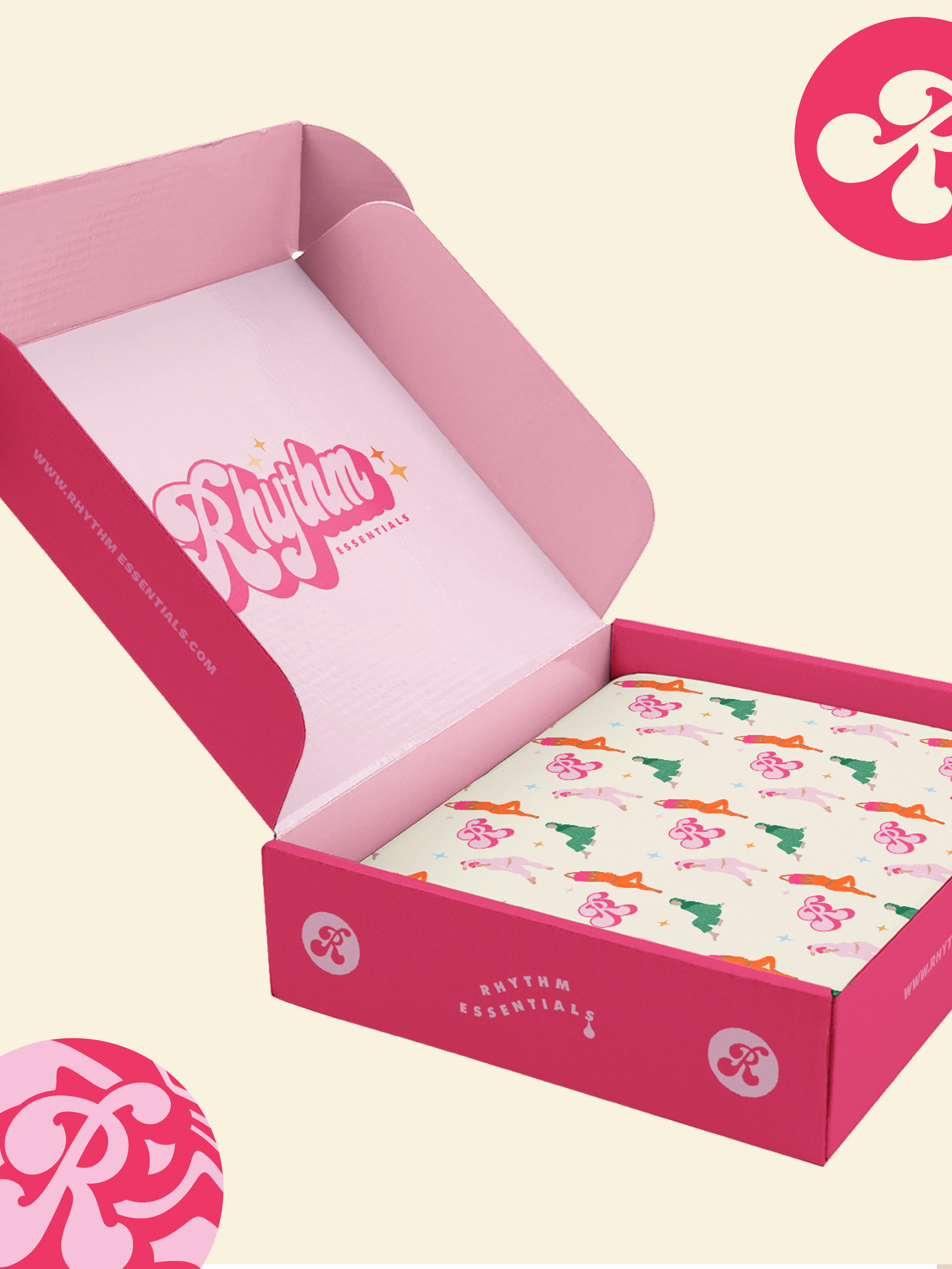 Colourful brand identity and logo design created by HP Creative Studio | GAC Women