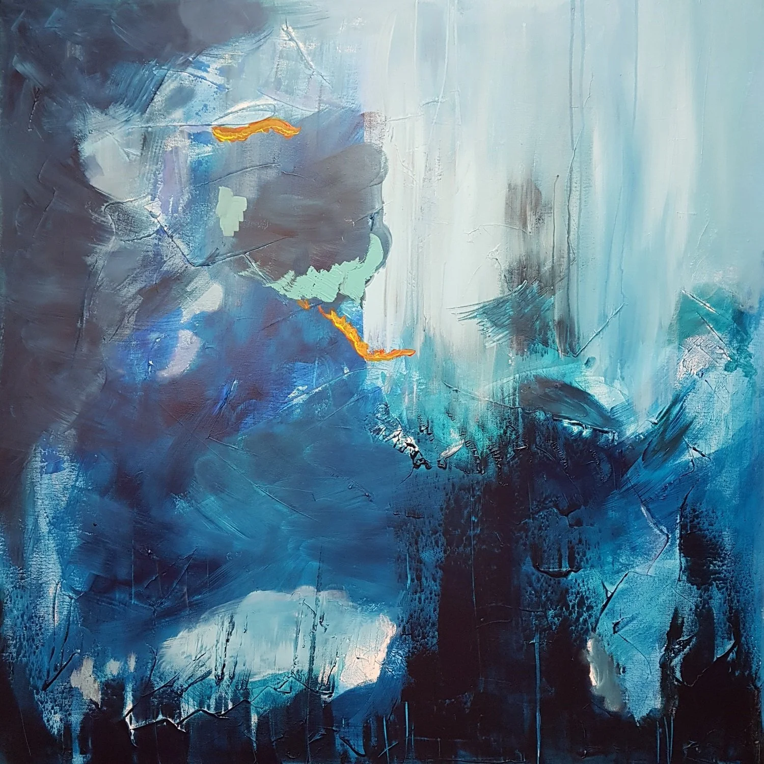 Au-dessus de la Grotte Bleue