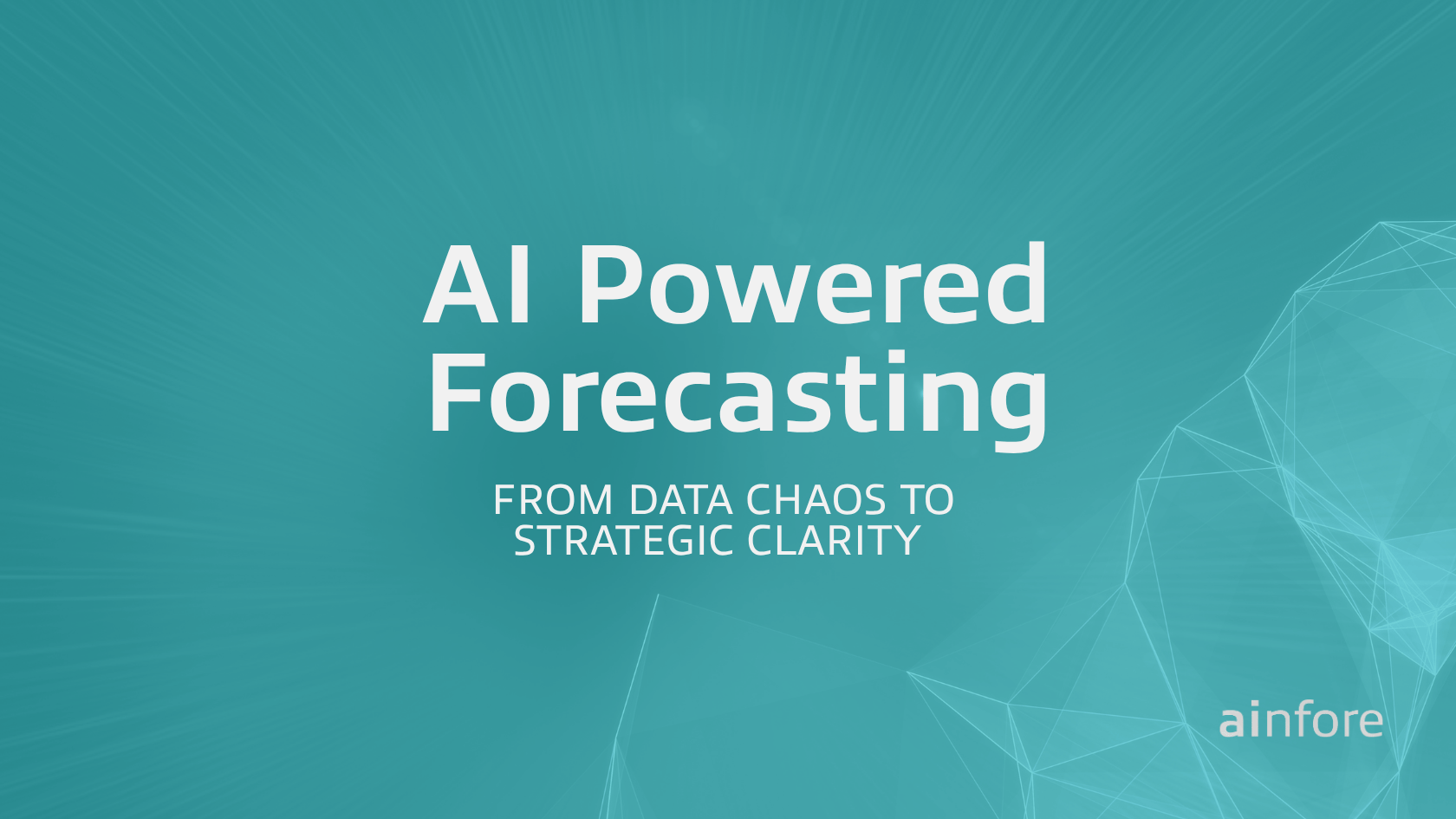 AI Powered Forecasting
