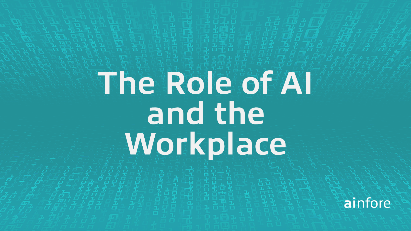 The Role of AI and the Workplace