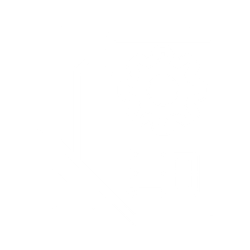 A black-and-white line drawing of a folder with a gear symbol, a ruler, and a checklist or document icon.