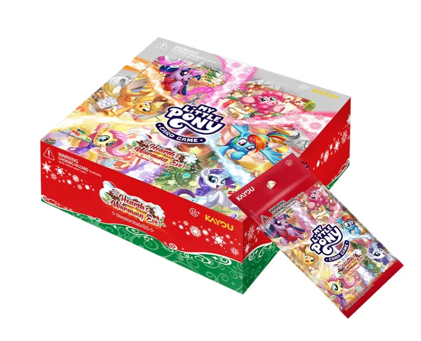 PRE ORDER - My Little Pony Trading Card Game Friendship is Eternal Hearth's Warming Eve Booster Box #04 NA English box [20 Packs]