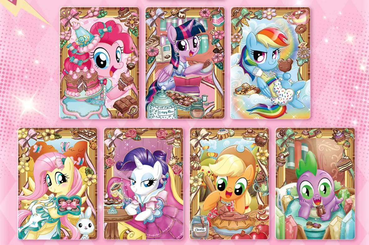 Exclusive My Little Pony Chocolate Candies Promo Card
