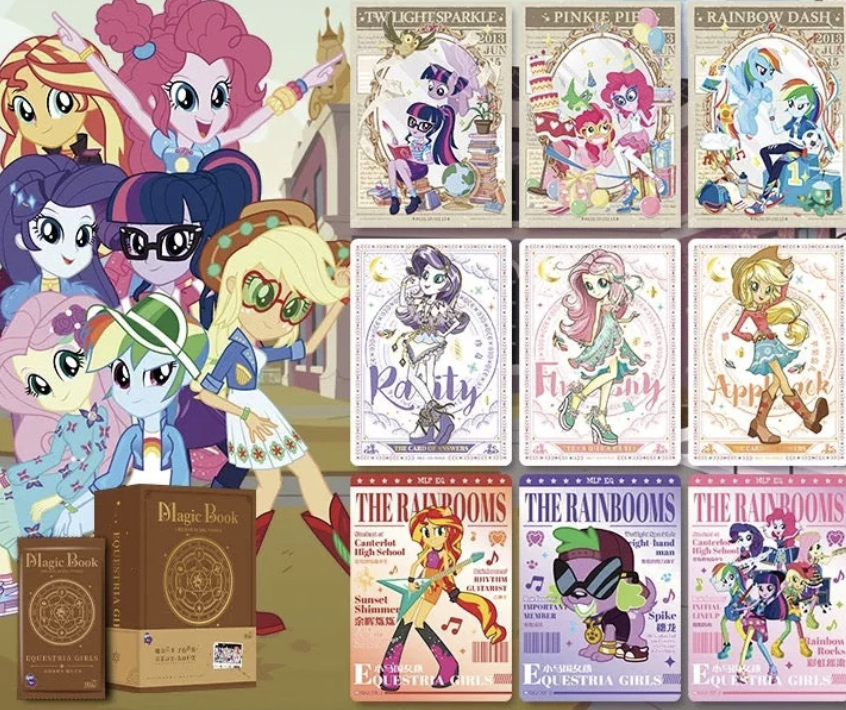 KAYOU MY Little Pony Magic Book Friendship Soundburst Card Equestria Girls
