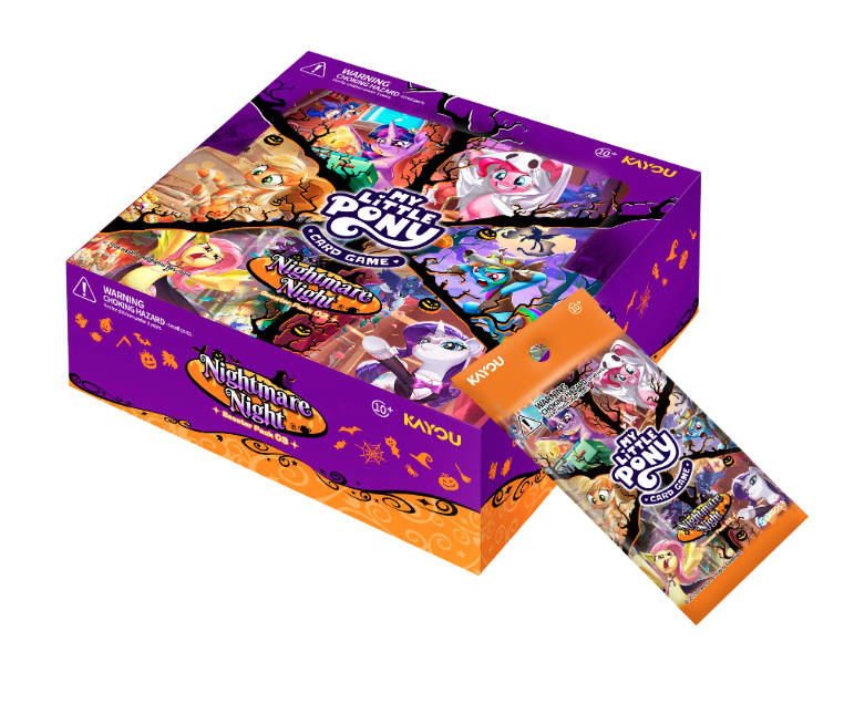 My Little Pony Trading Card Game Friendship is Eternal Nightmare Night Booster Box #03 [20 Packs] NA English box