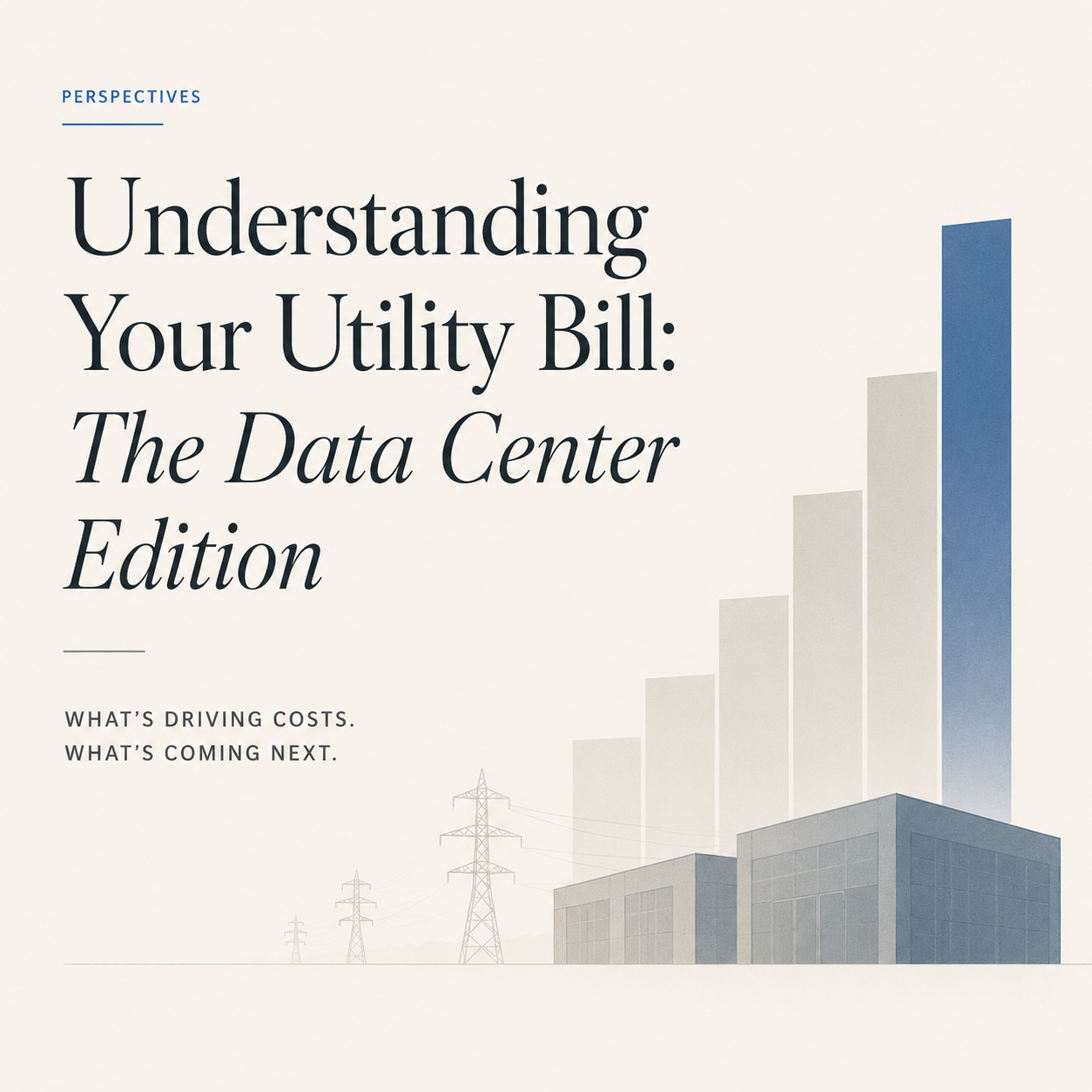 Understanding your utility bill - the “data center edition”