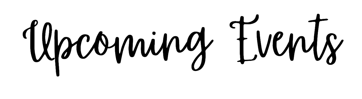 Upcoming Events
