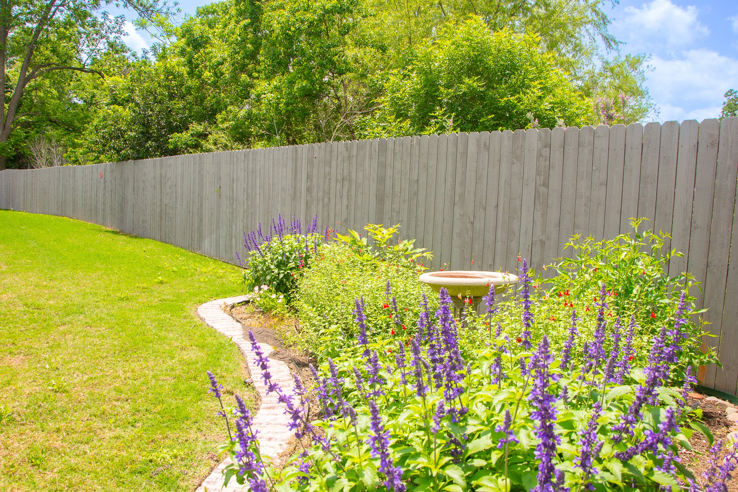 Garden and relaxation space