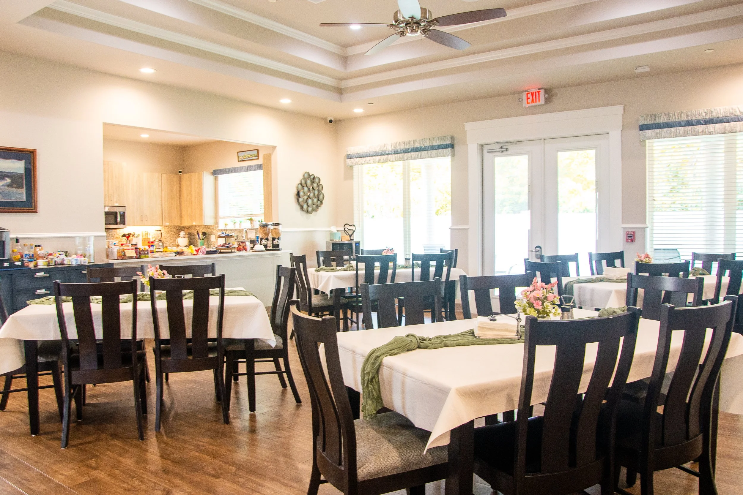 Dining room area
