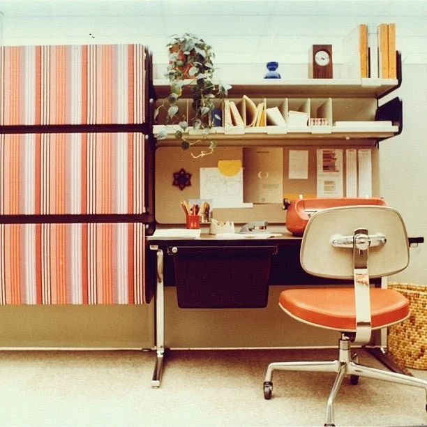 3020267-inline-actionofficewithmatchinggirardtextileeamessecretarialchairandmatchingibmtypewriter1972.jpg