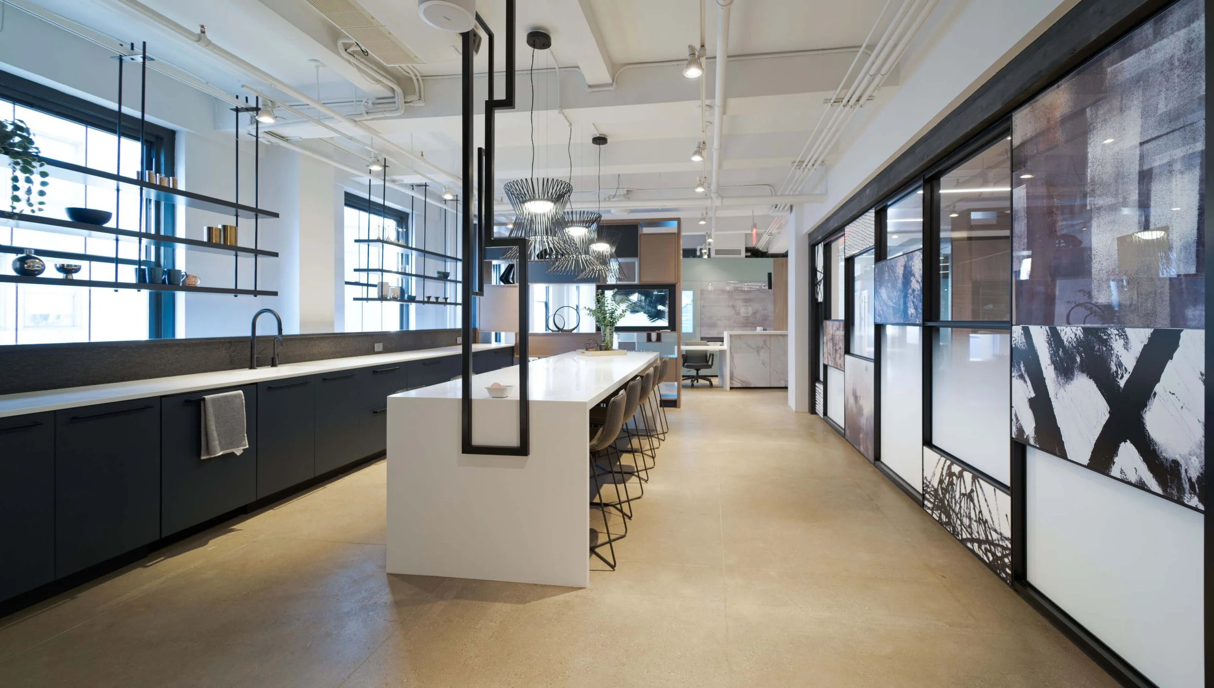 interior office-cafe area