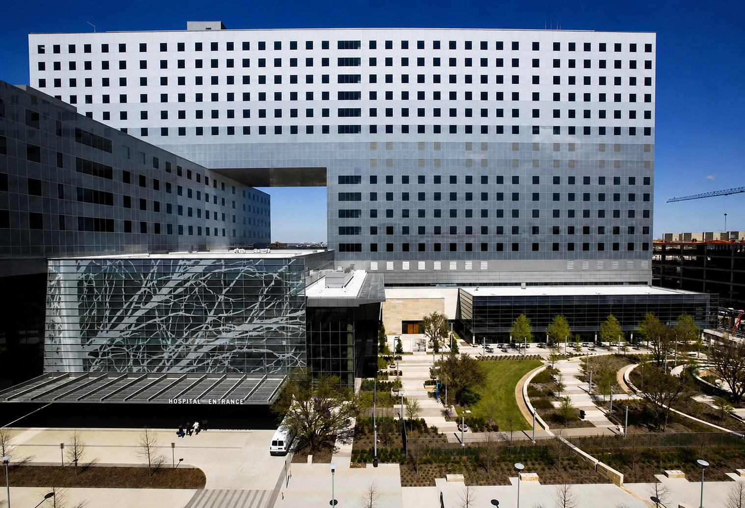 Parkland Health and Hospital System Dallas furnished by WRG Texas — healthcare furniture and workspace solutions for major medical facility