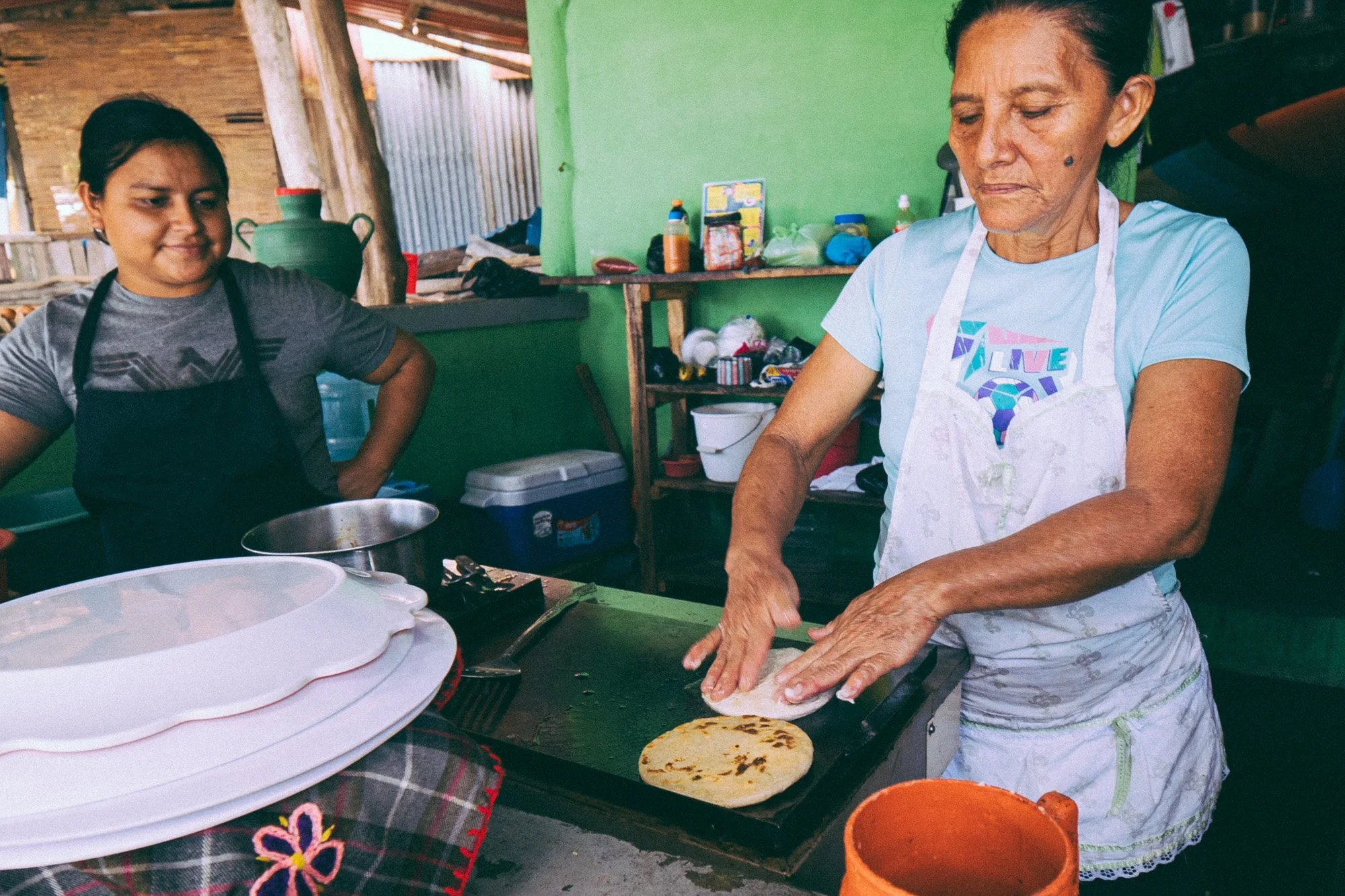 pupusa em el salvador kilometro 59
