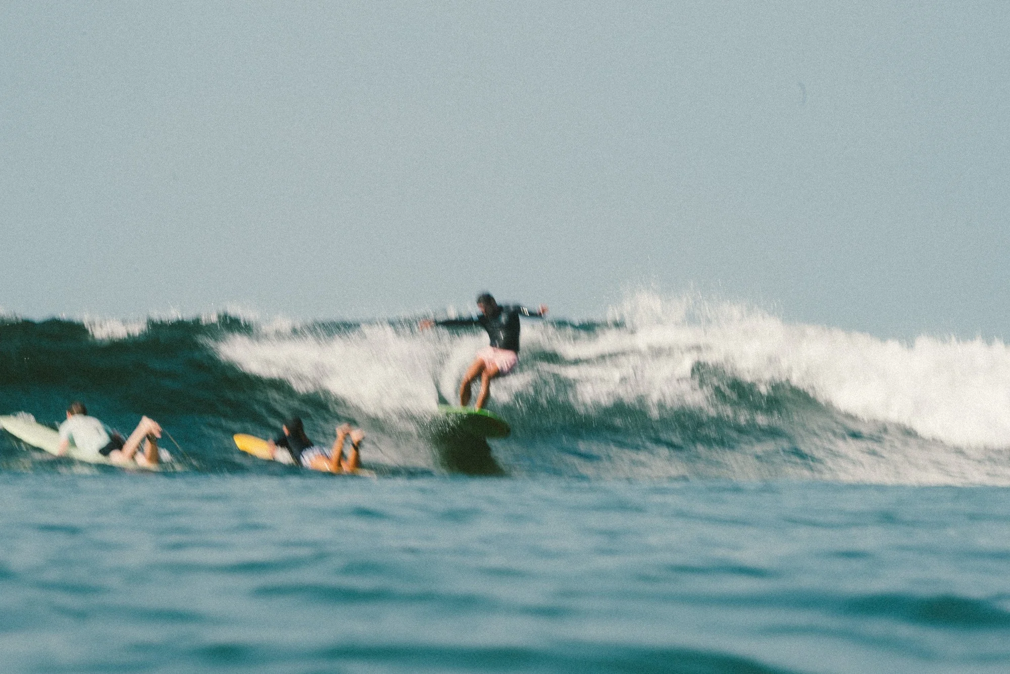 diversão no surf