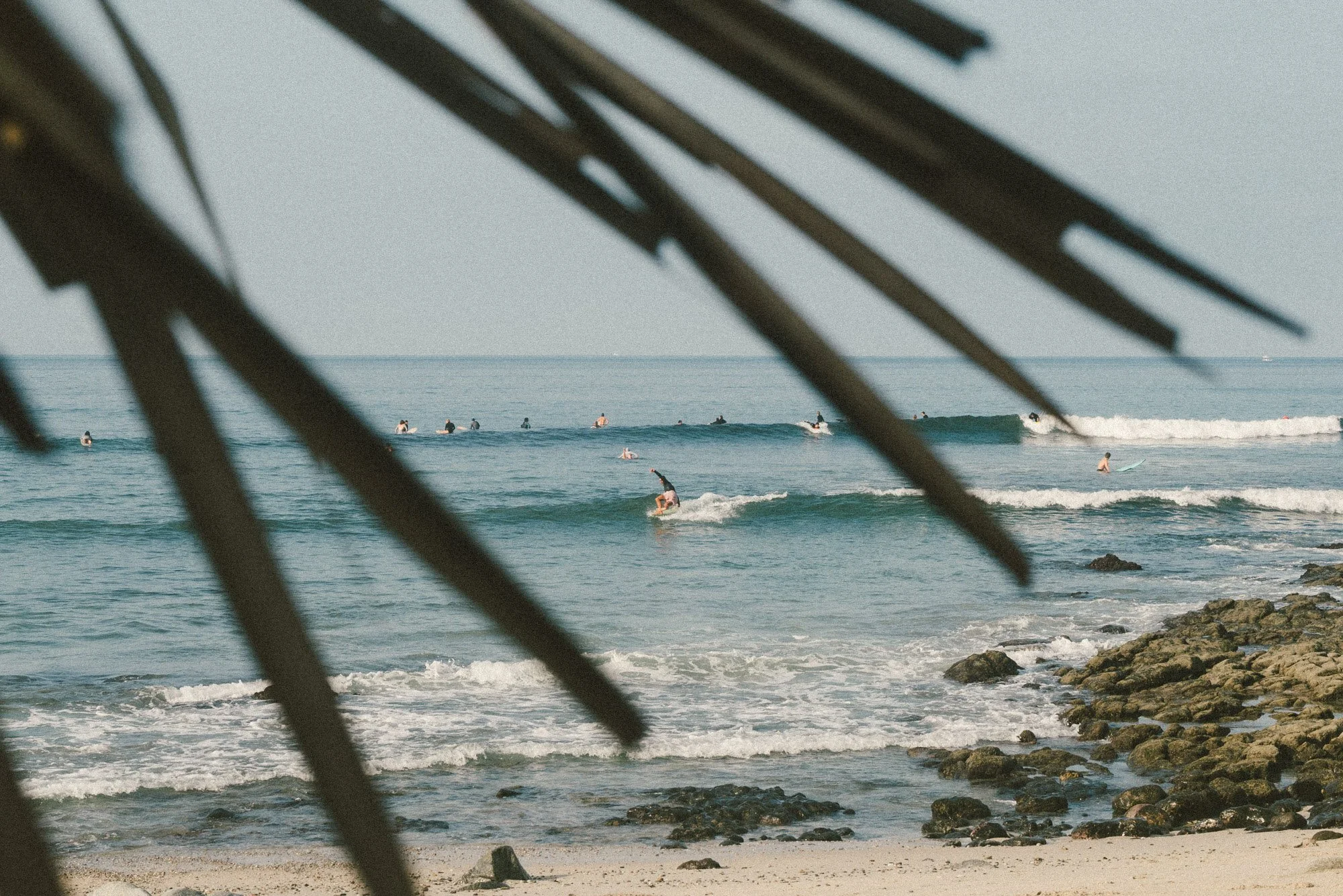 paisagem de surf