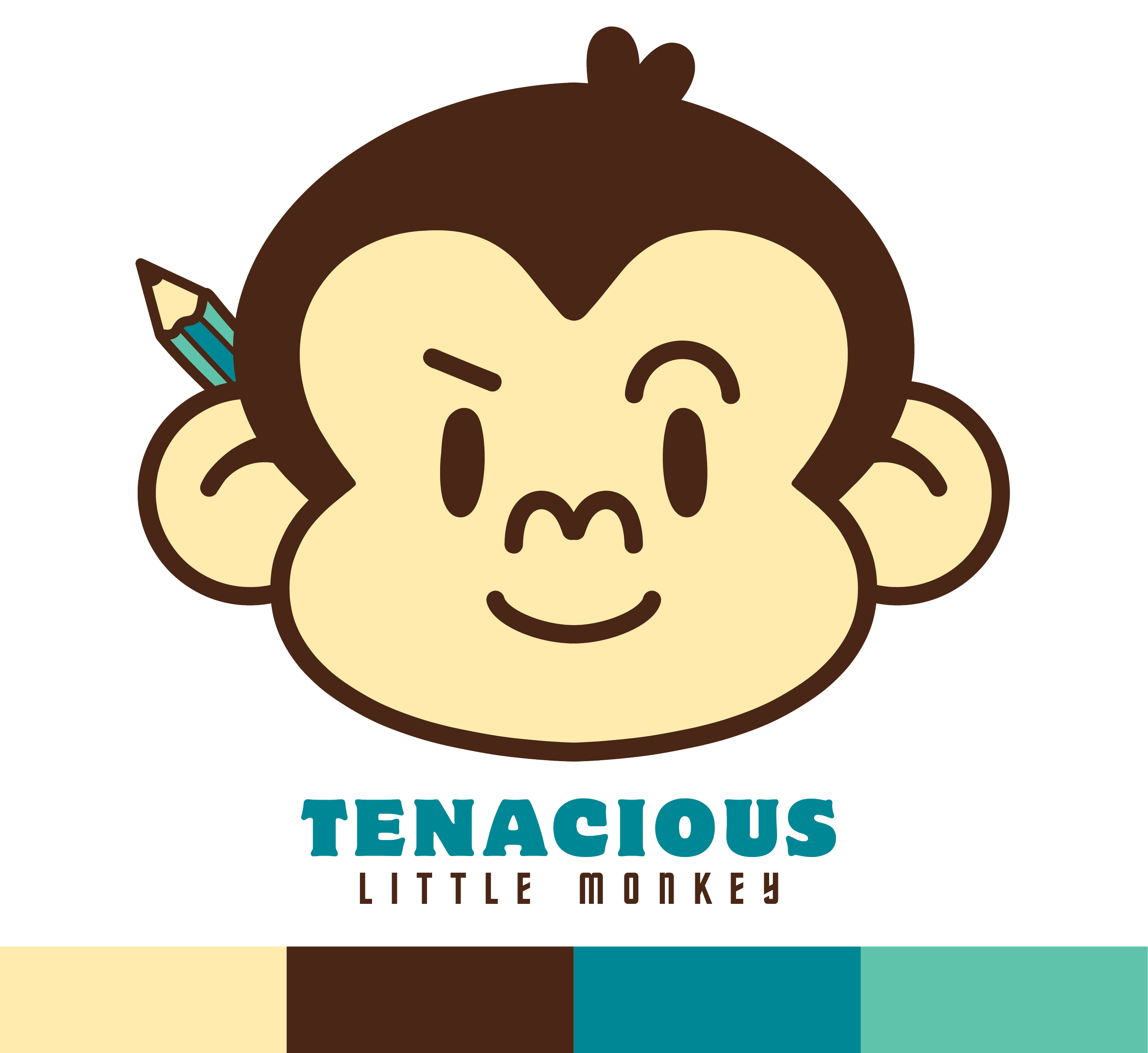Tenacious Little Monkey Full Logo