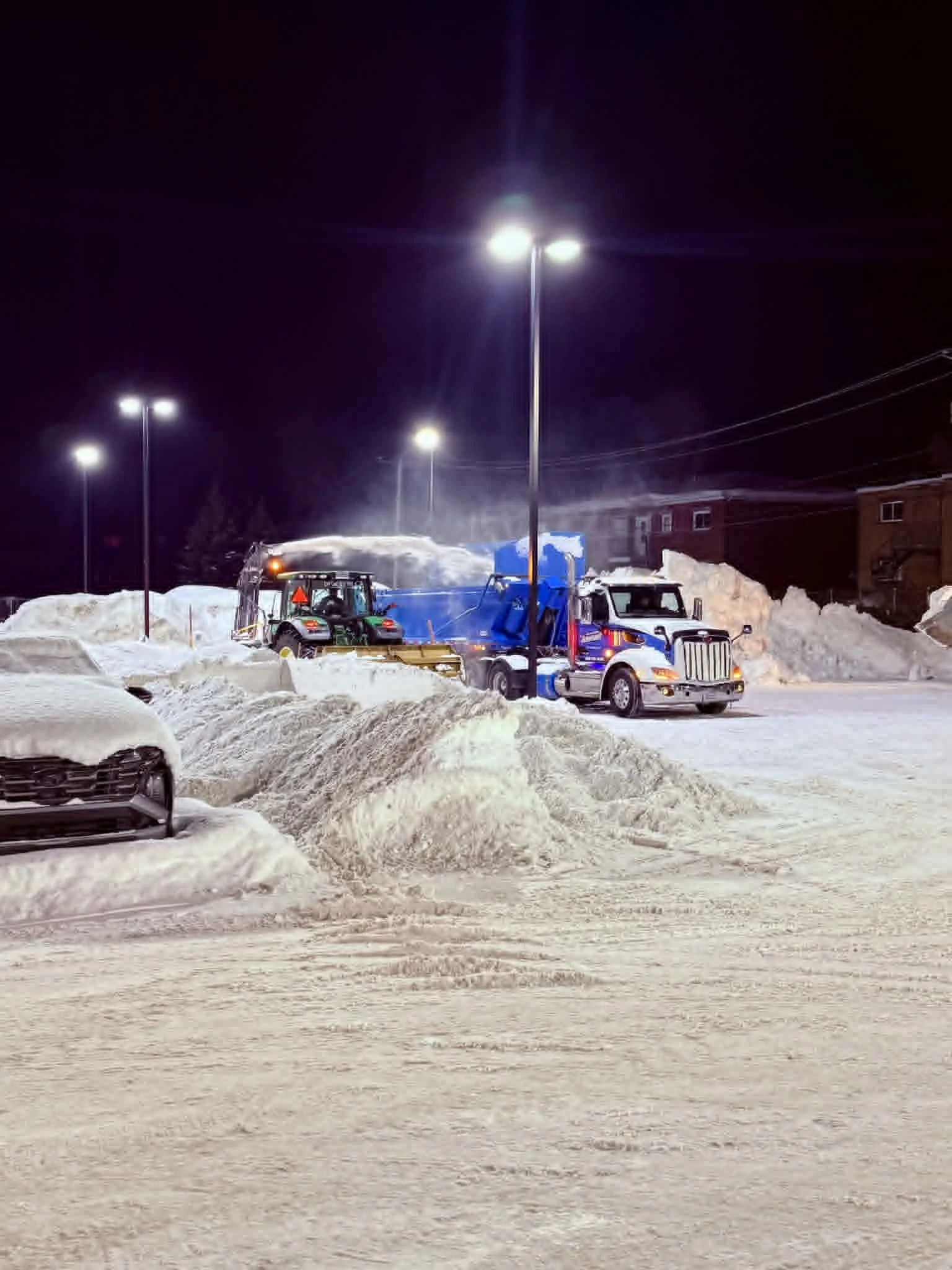 Entreprise locale de déneigement résidentiel à Victoriaville et les environs.