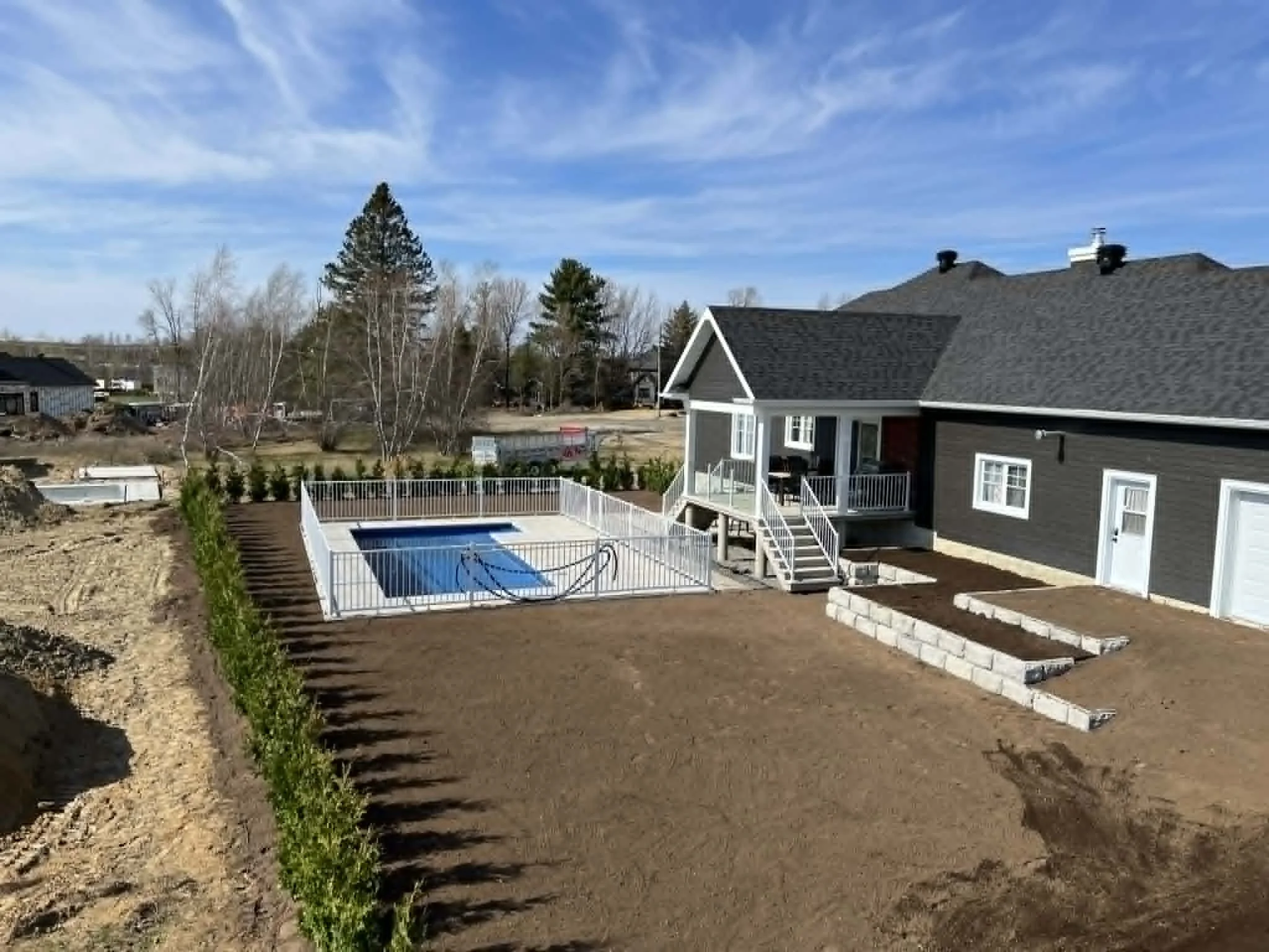 Aménagement paysager et entretien de terrain à Victoriaville.