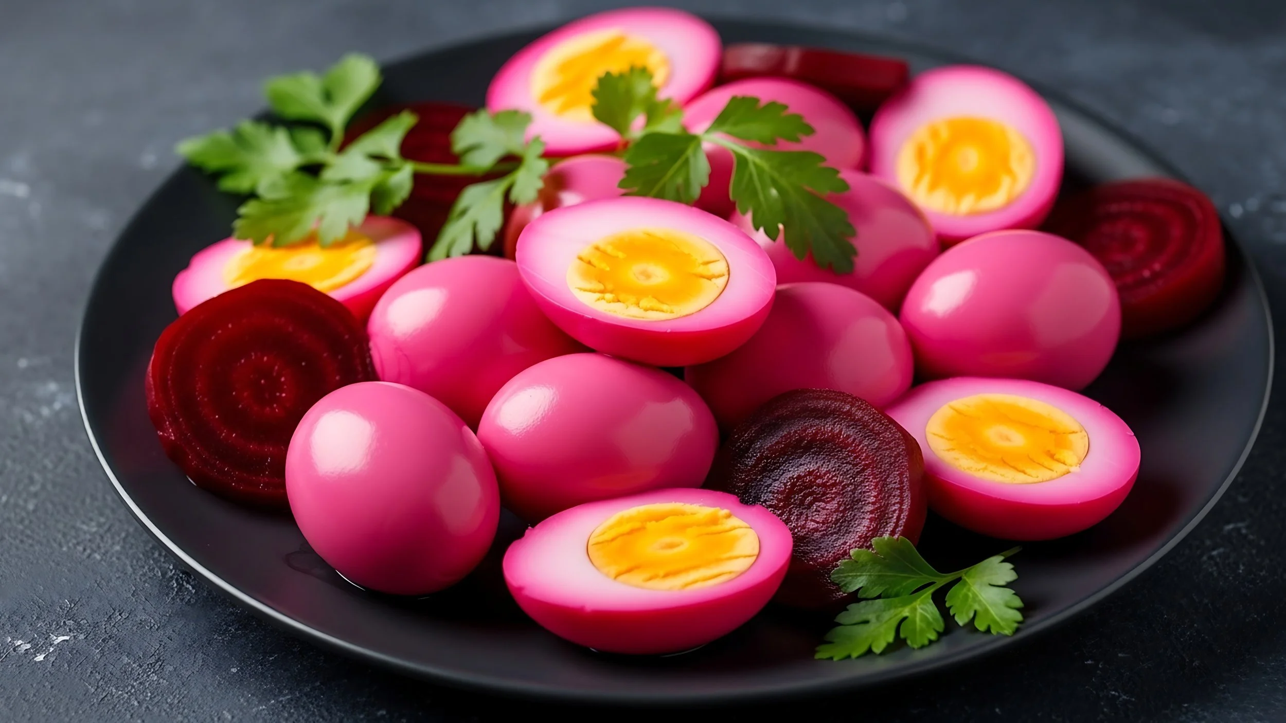 Pickled Pink Eggs