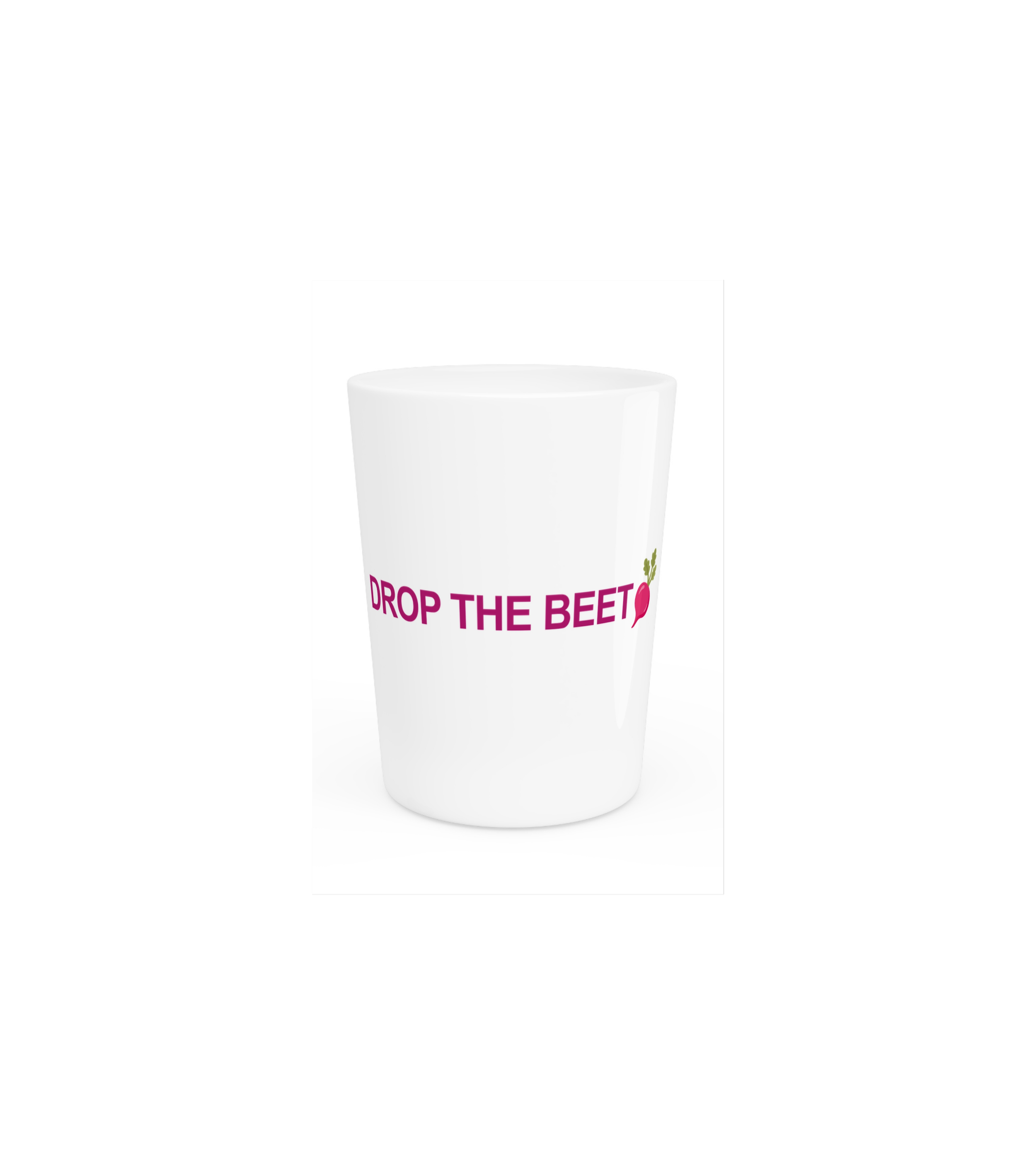 Pink Soup Shot Glass