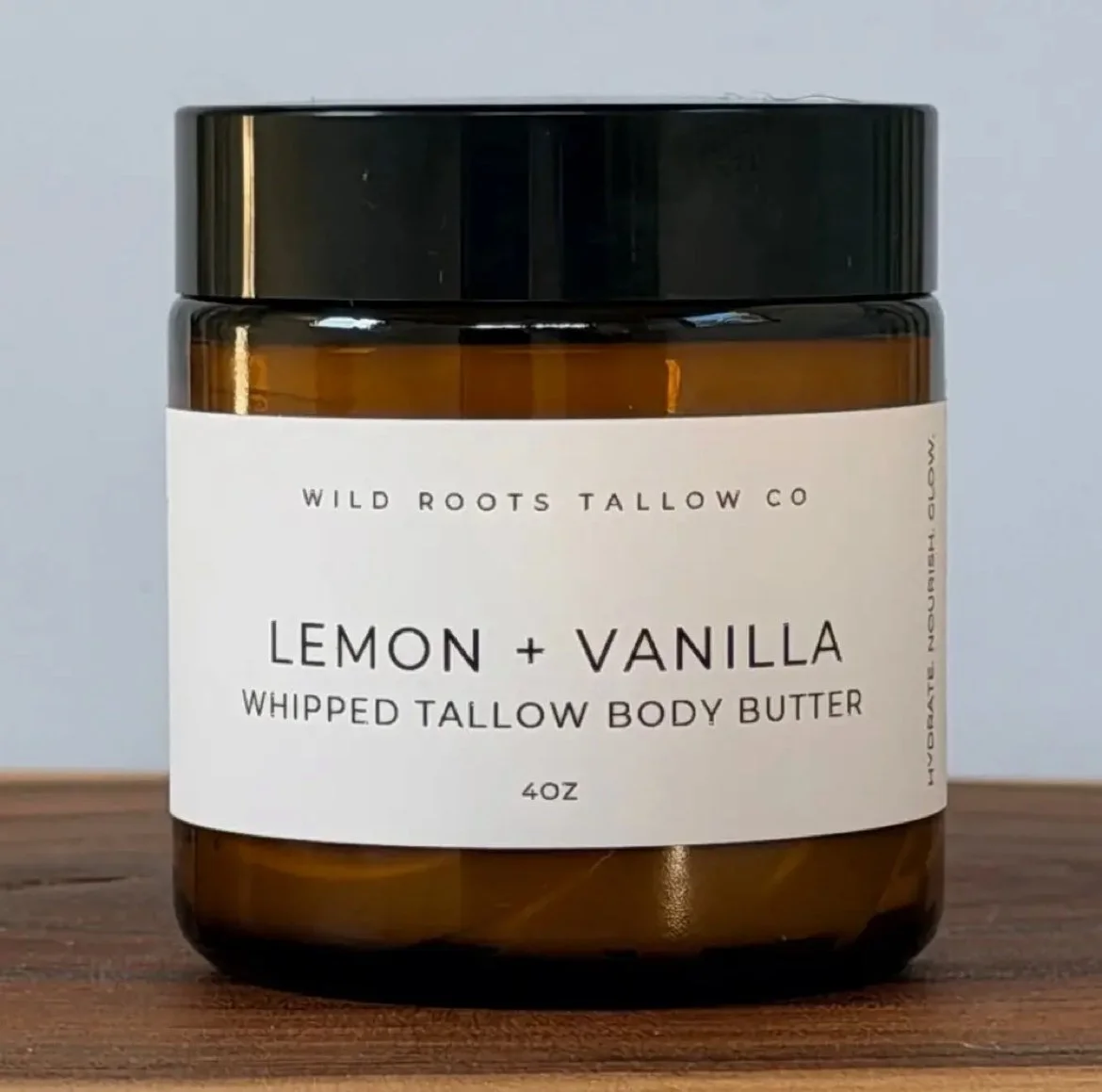 (pre-order) Lemon + Vanilla Tallow Body Butter