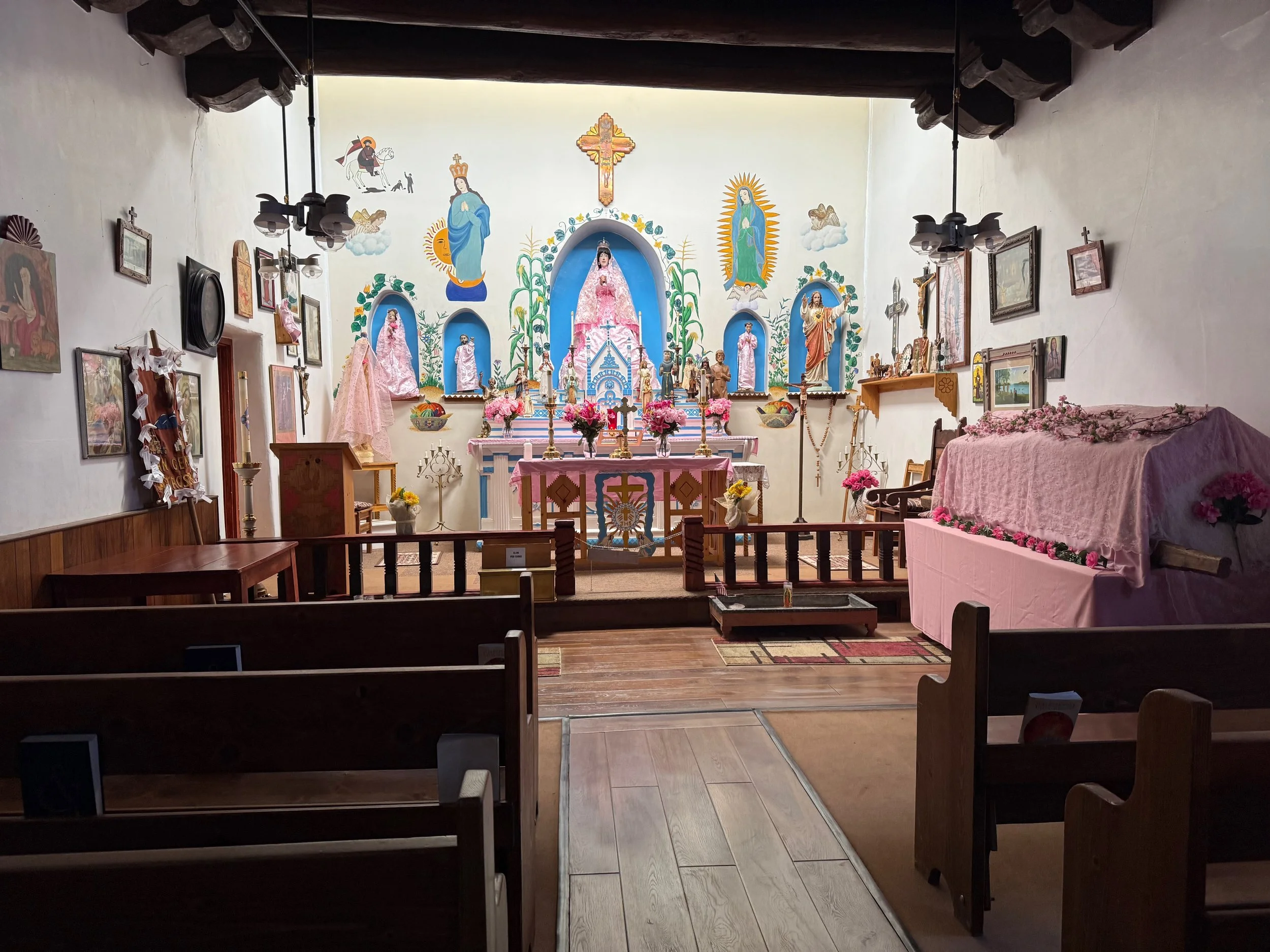 The church reflects the culture the Spanish brought