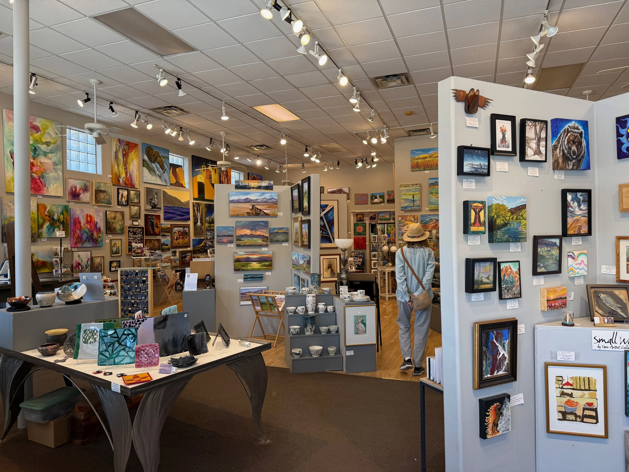 Just a small sample of the art for sale around town