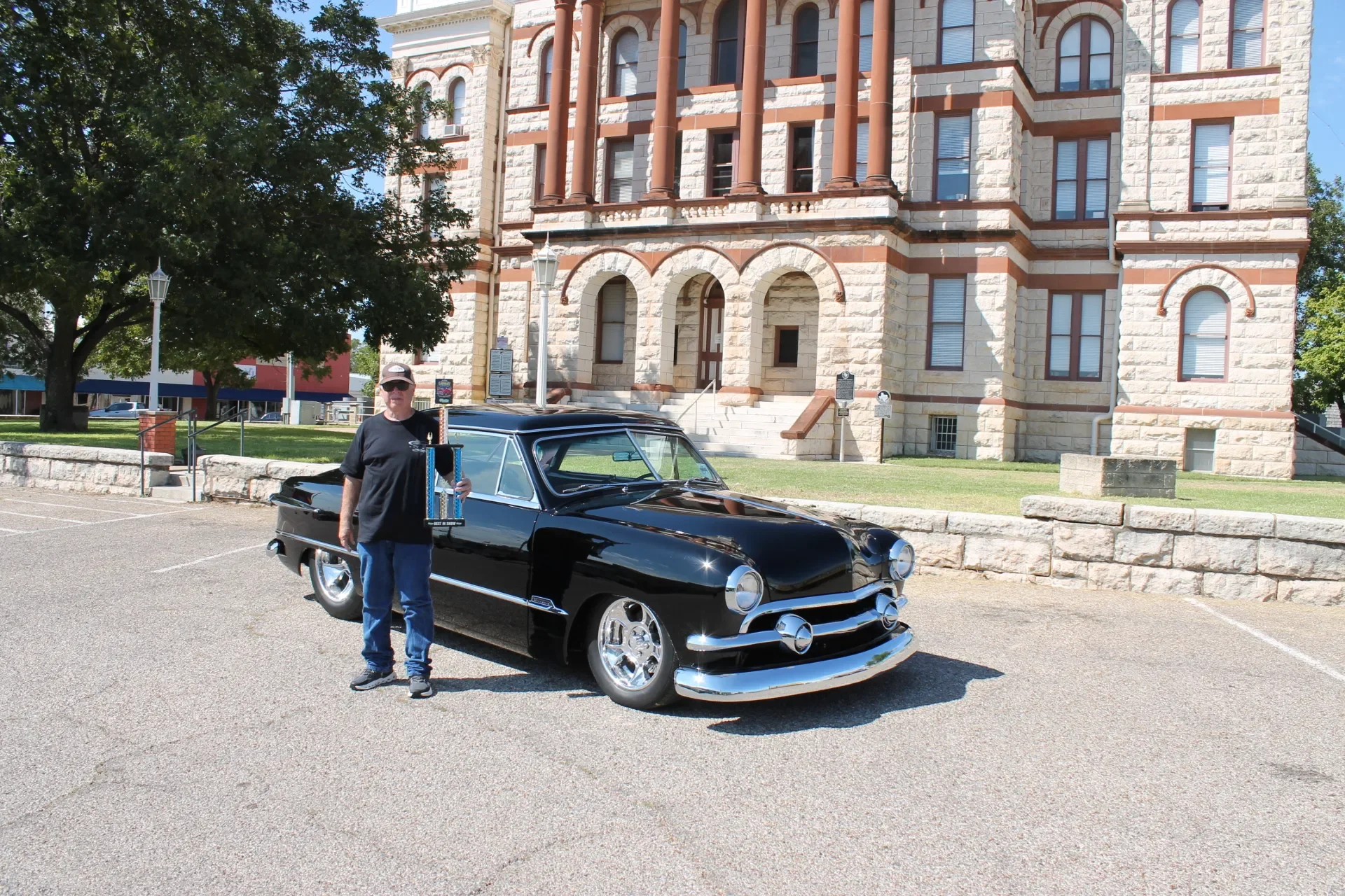 Cruzin Cruzers Car Show Historic Coryell County Courthouse Square Gatesville, Texas