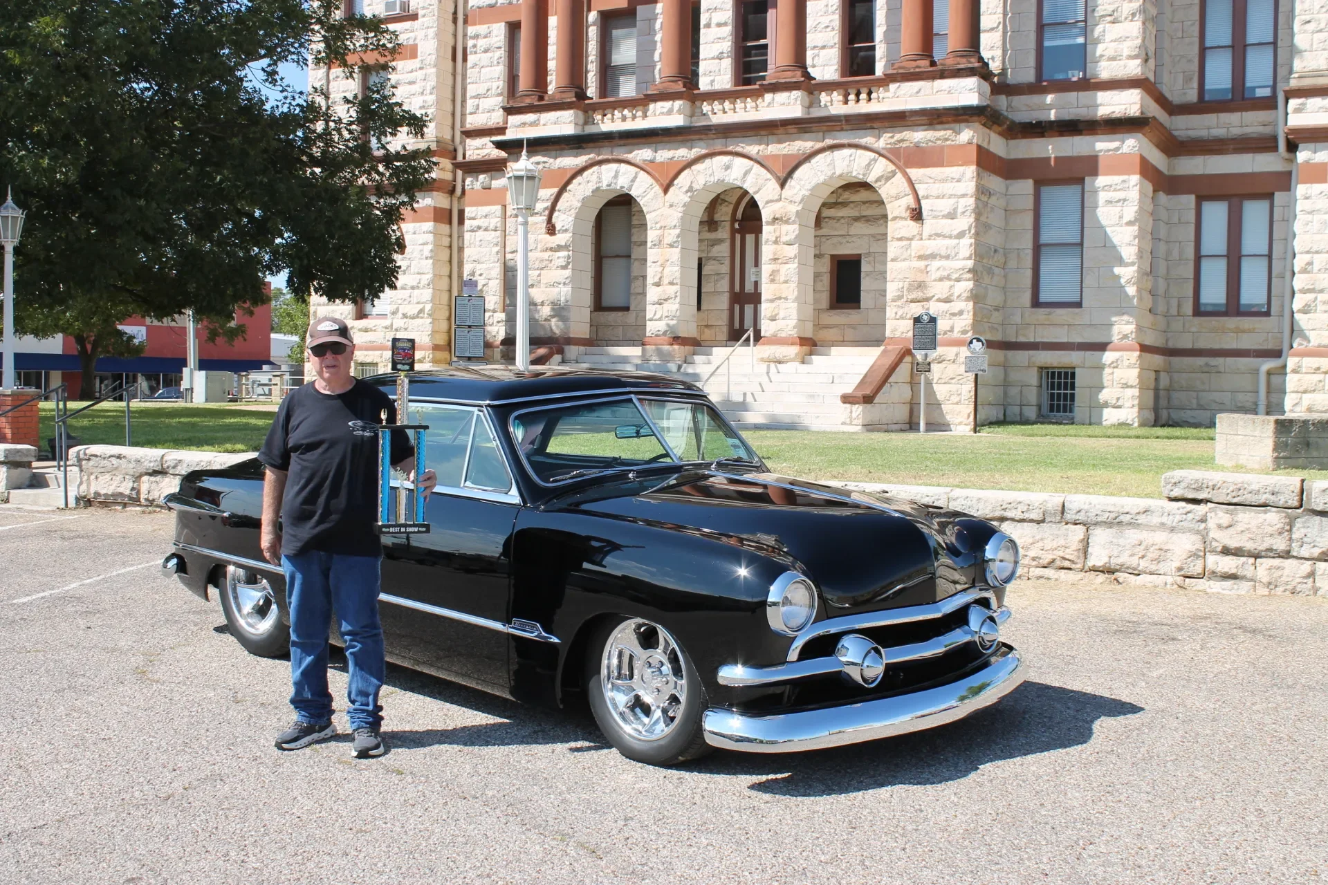 Cruzin Cruzers Car Show Historic Coryell County Courthouse Square Gatesville, Texas