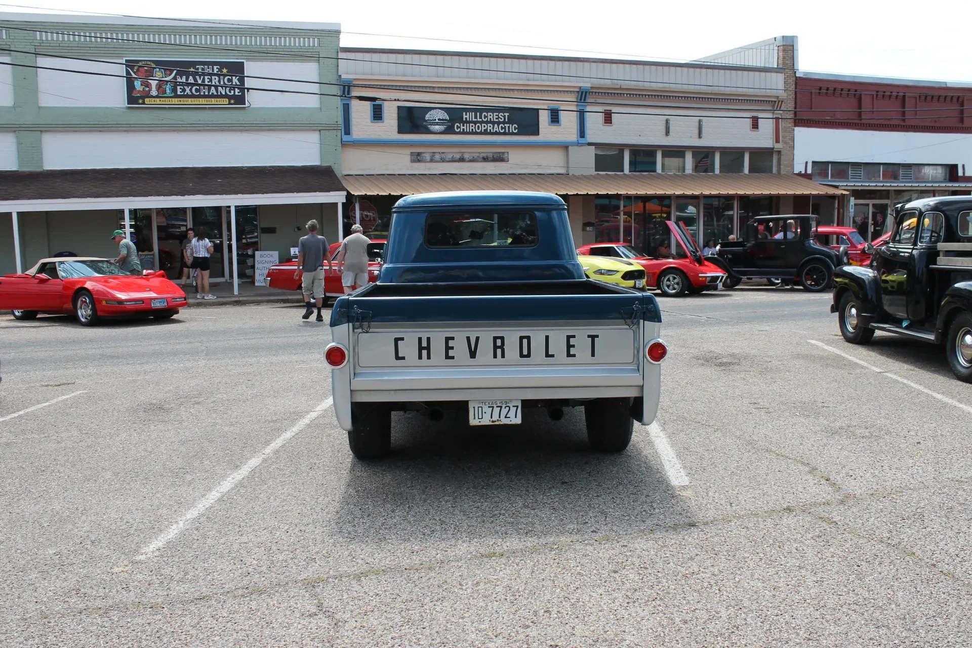 Cruzin Cruzers Car Show Historic Coryell County Courthouse Square Gatesville, Texas