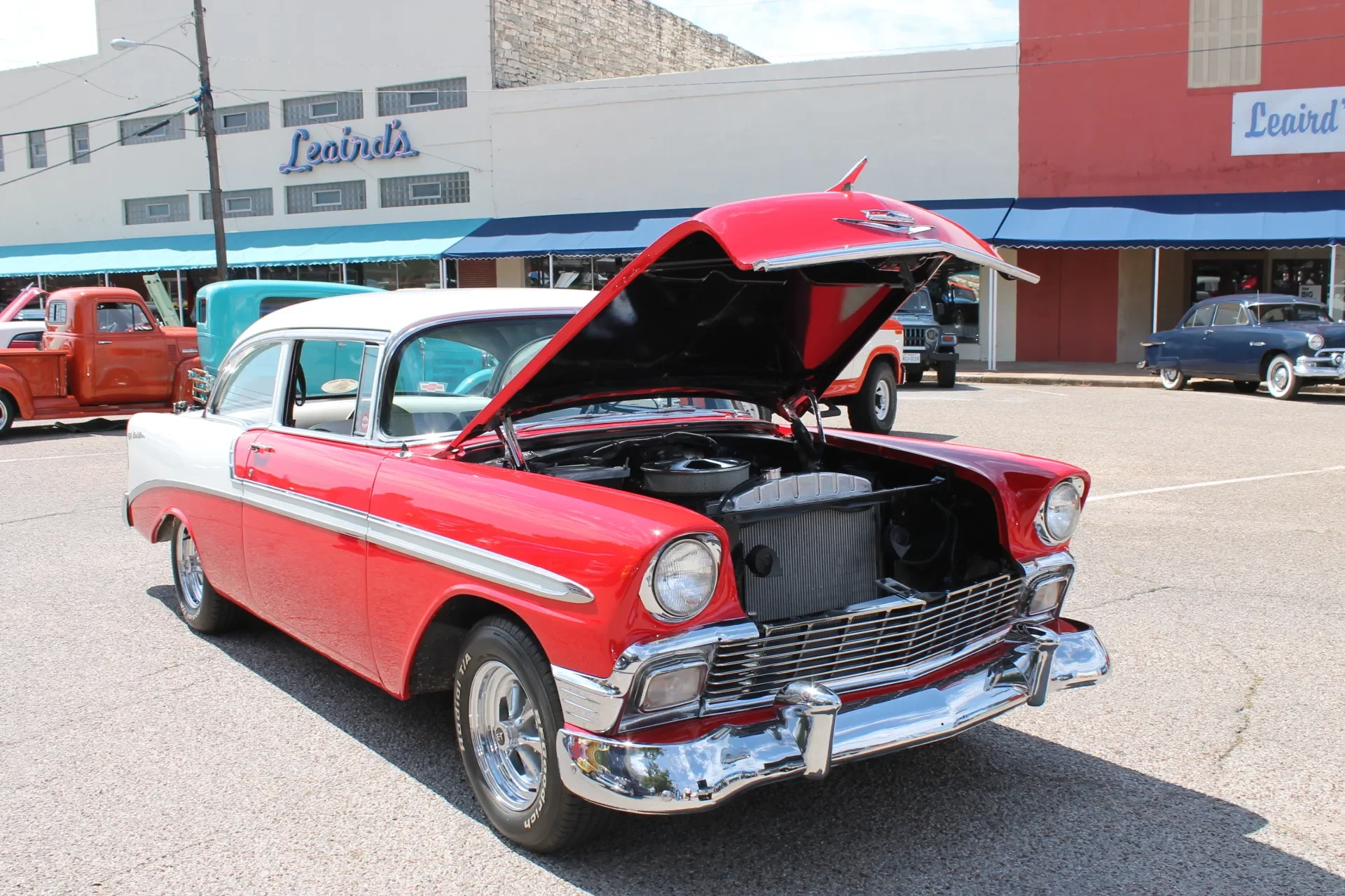 Cruzin Cruzers Car Show Historic Coryell County Courthouse Square Gatesville, Texas