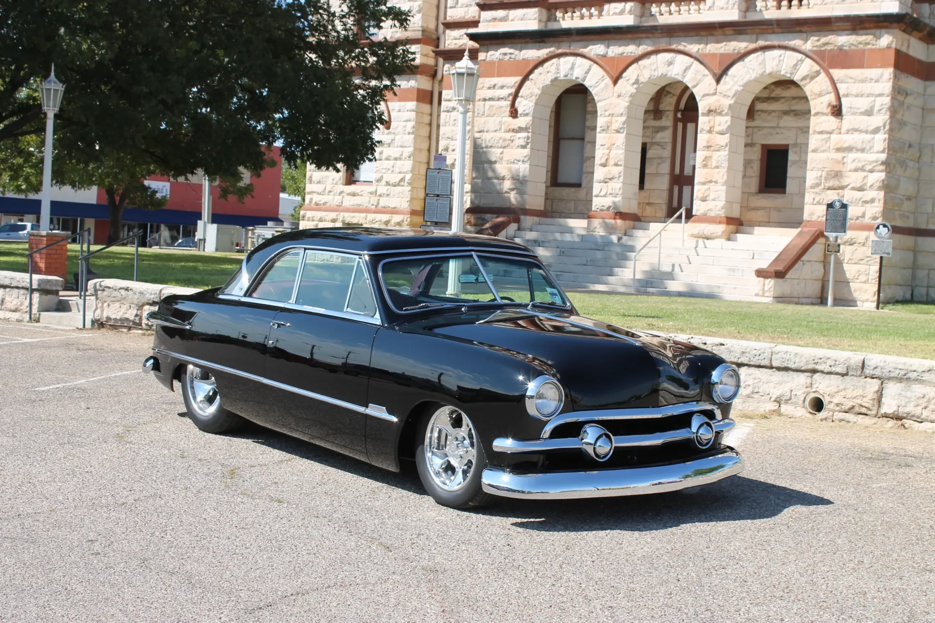 Cruzin Cruzers Car Show Historic Coryell County Courthouse Square Gatesville, Texas